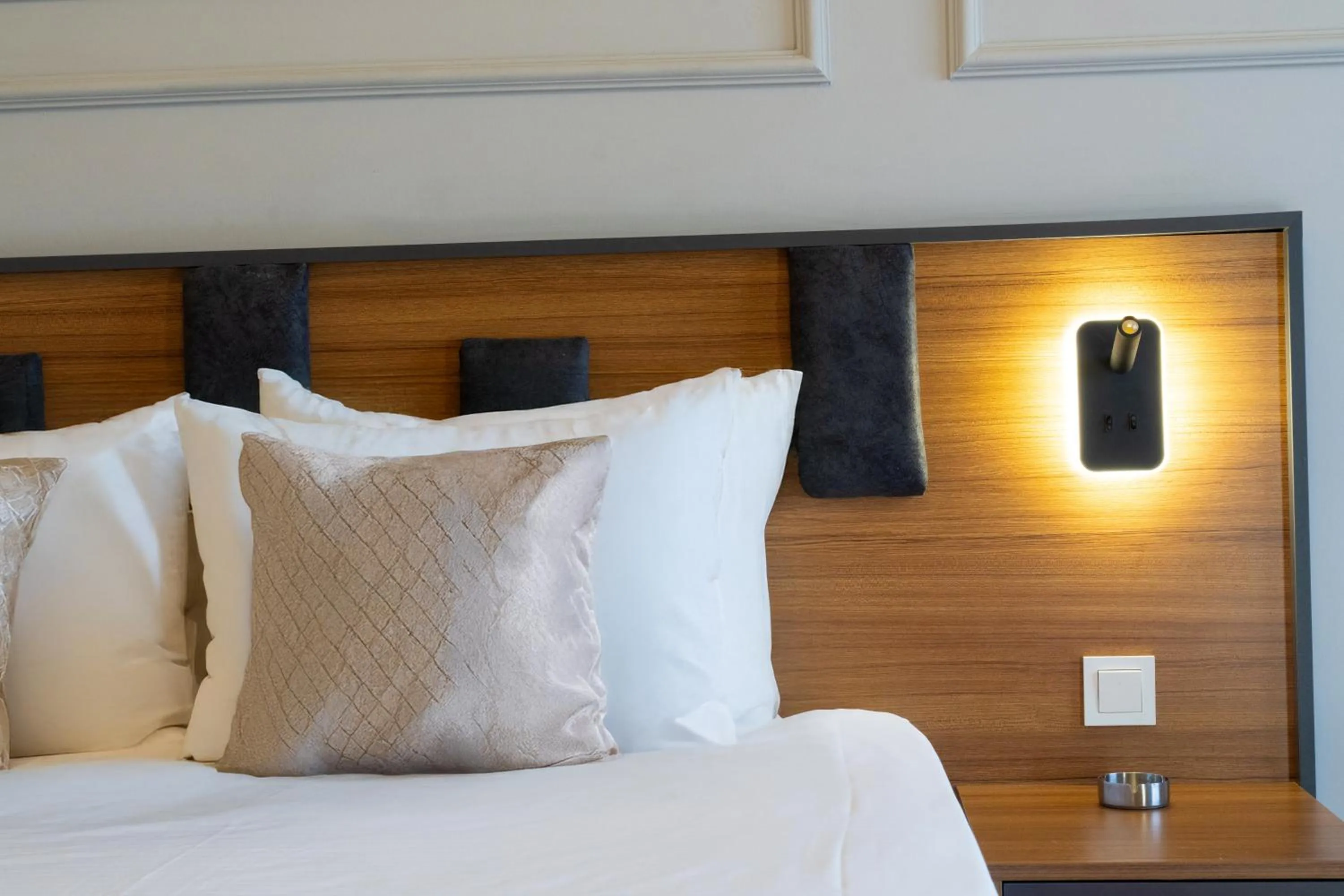 Bed in GRAND MOON HOTEL