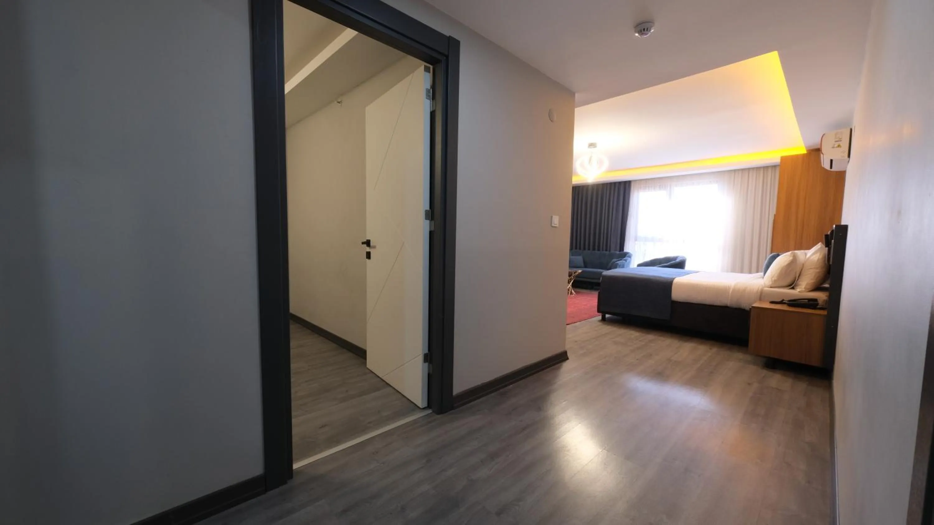 Bed in GRAND MOON HOTEL