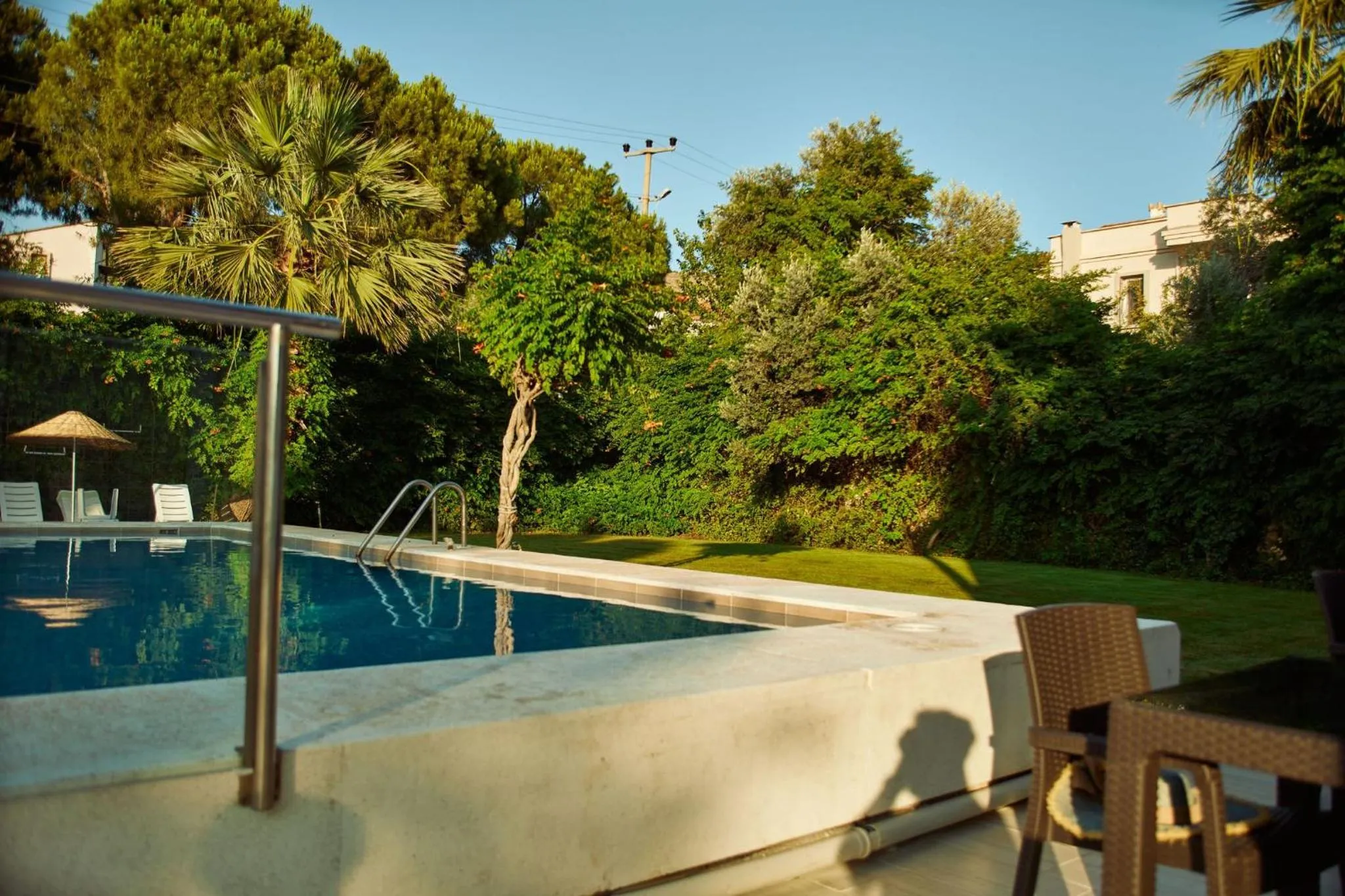 Pool view in İlçayto Rooms