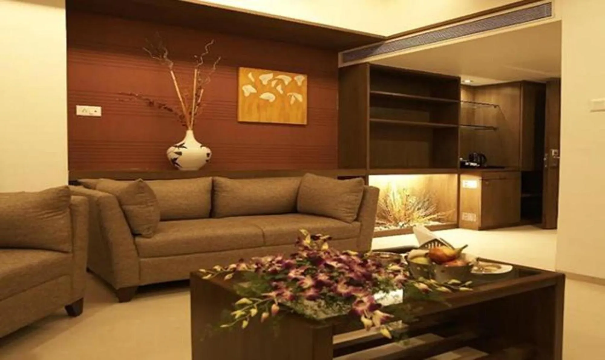 Seating area in Hotel Prime Ivy Studio - Viman nagar