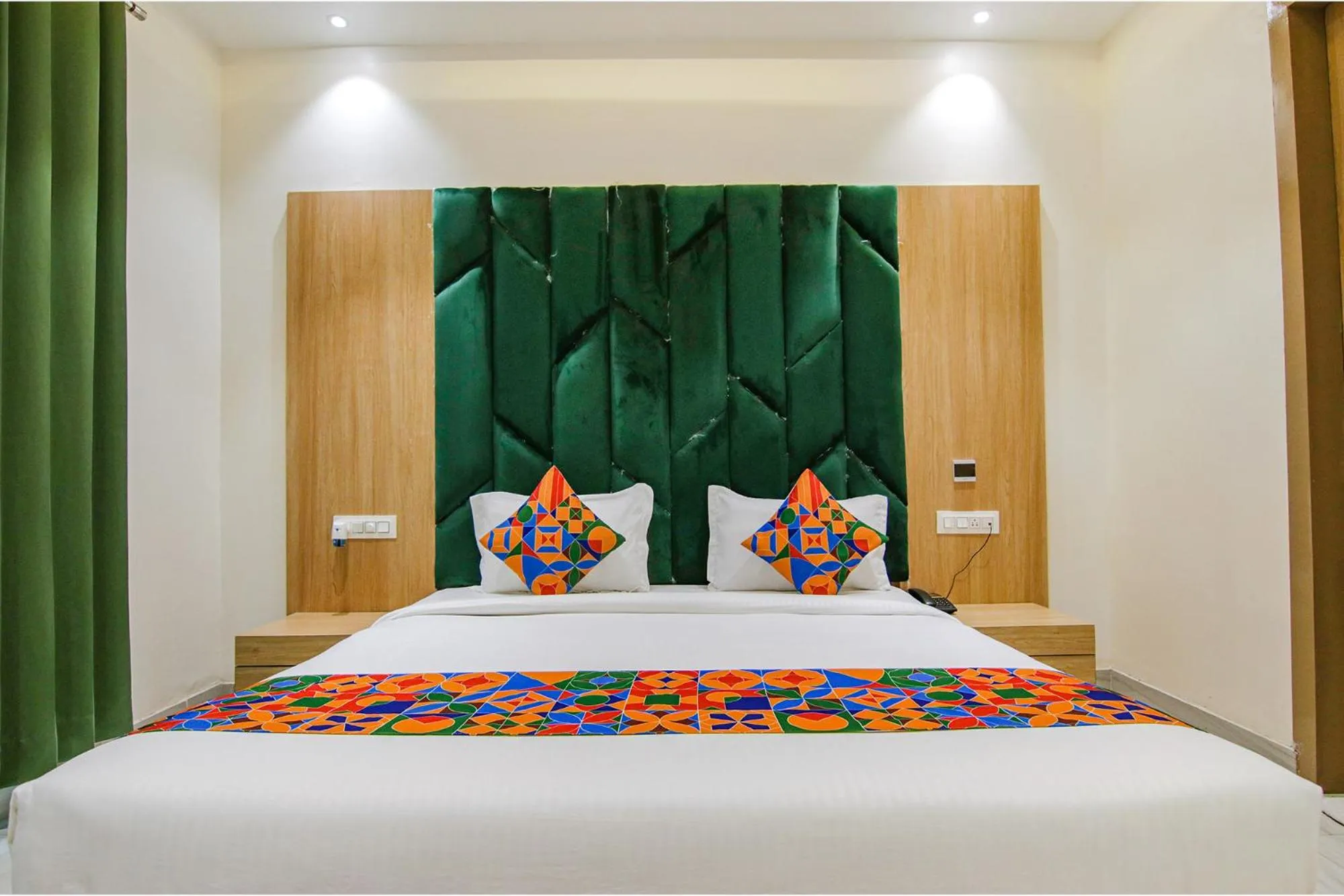 Bed in FabHotel Punjab Pride - Near Golden temple