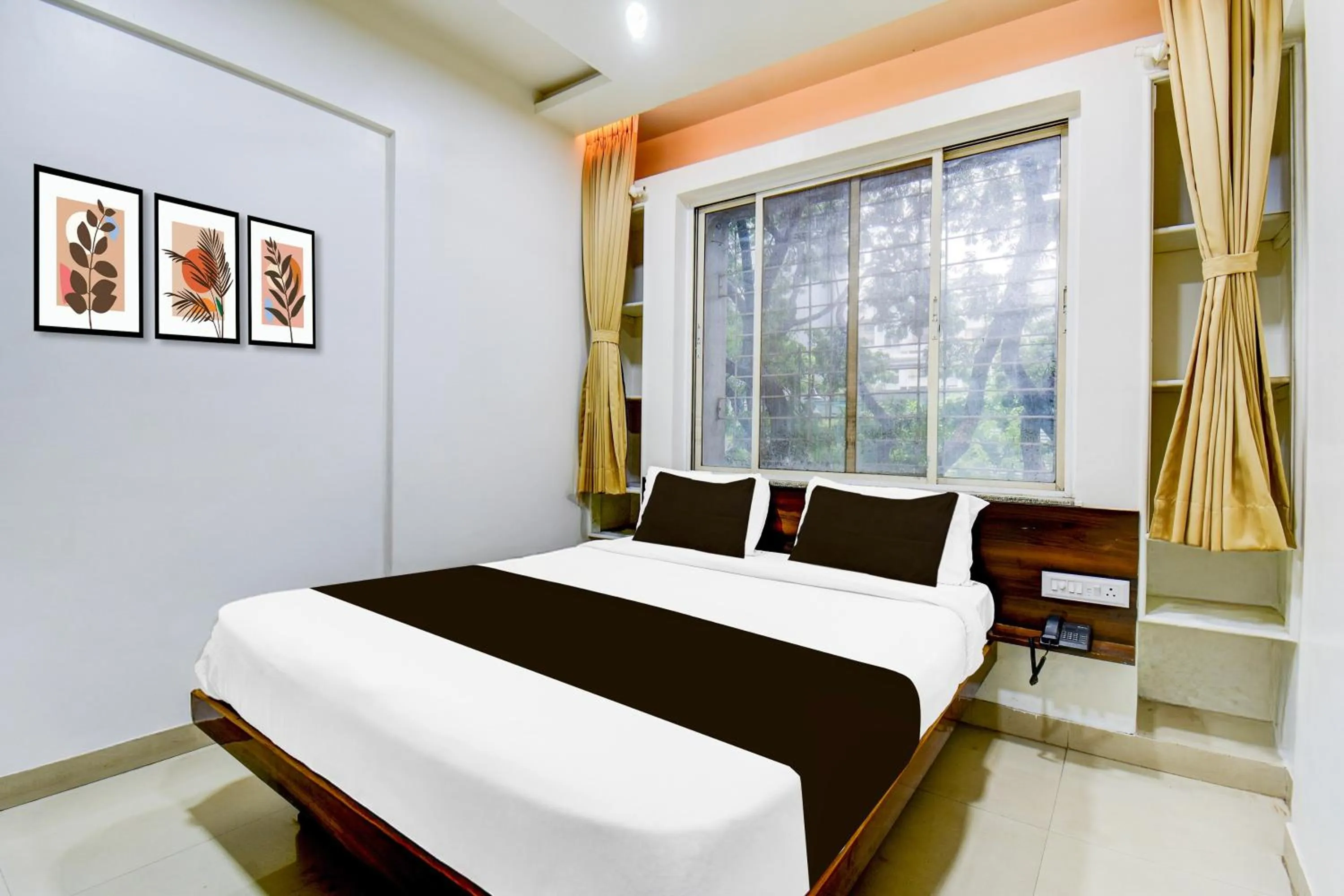 Bedroom, Bed in Collection O Balewadi formerly Woods Regency