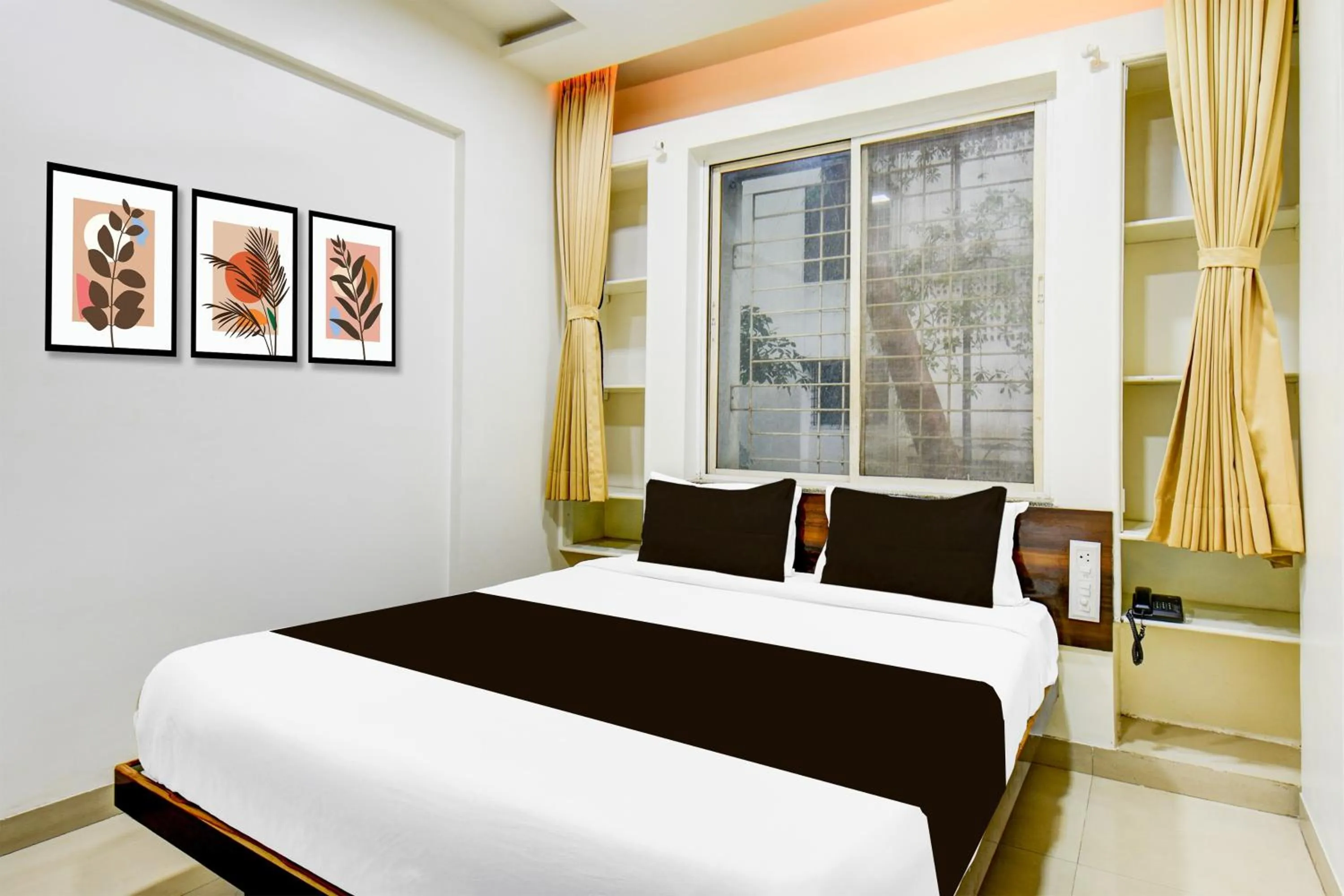 Bedroom, Bed in Collection O Balewadi formerly Woods Regency