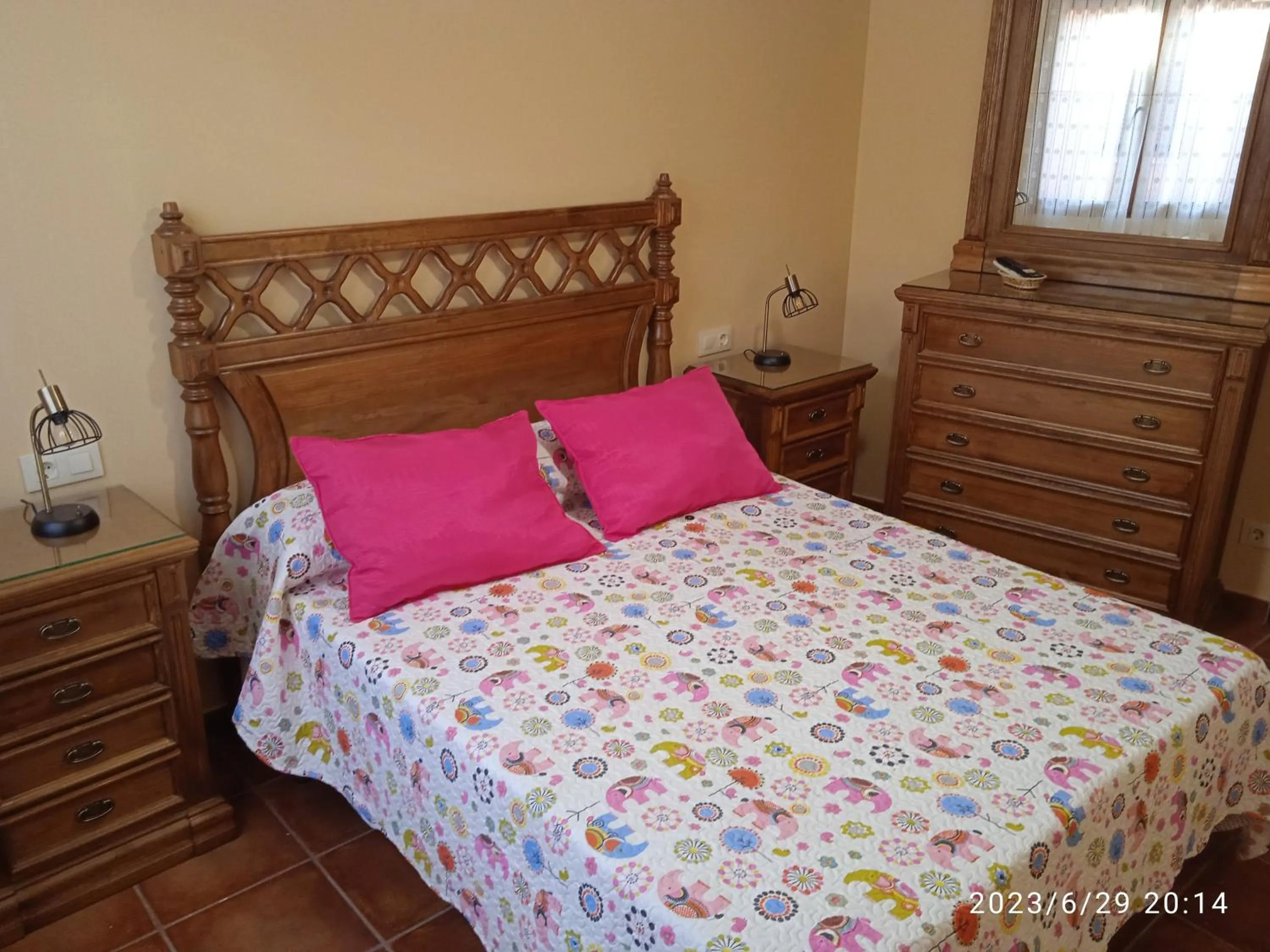 Bed in Casa Rural Señorio de Quevedo
