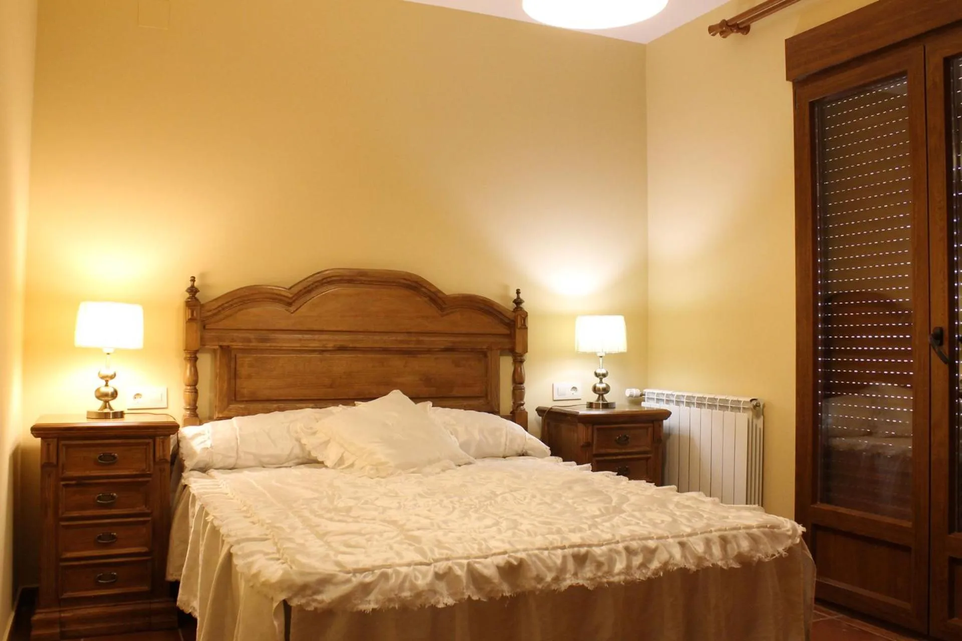 Bed in Casa Rural Señorio de Quevedo