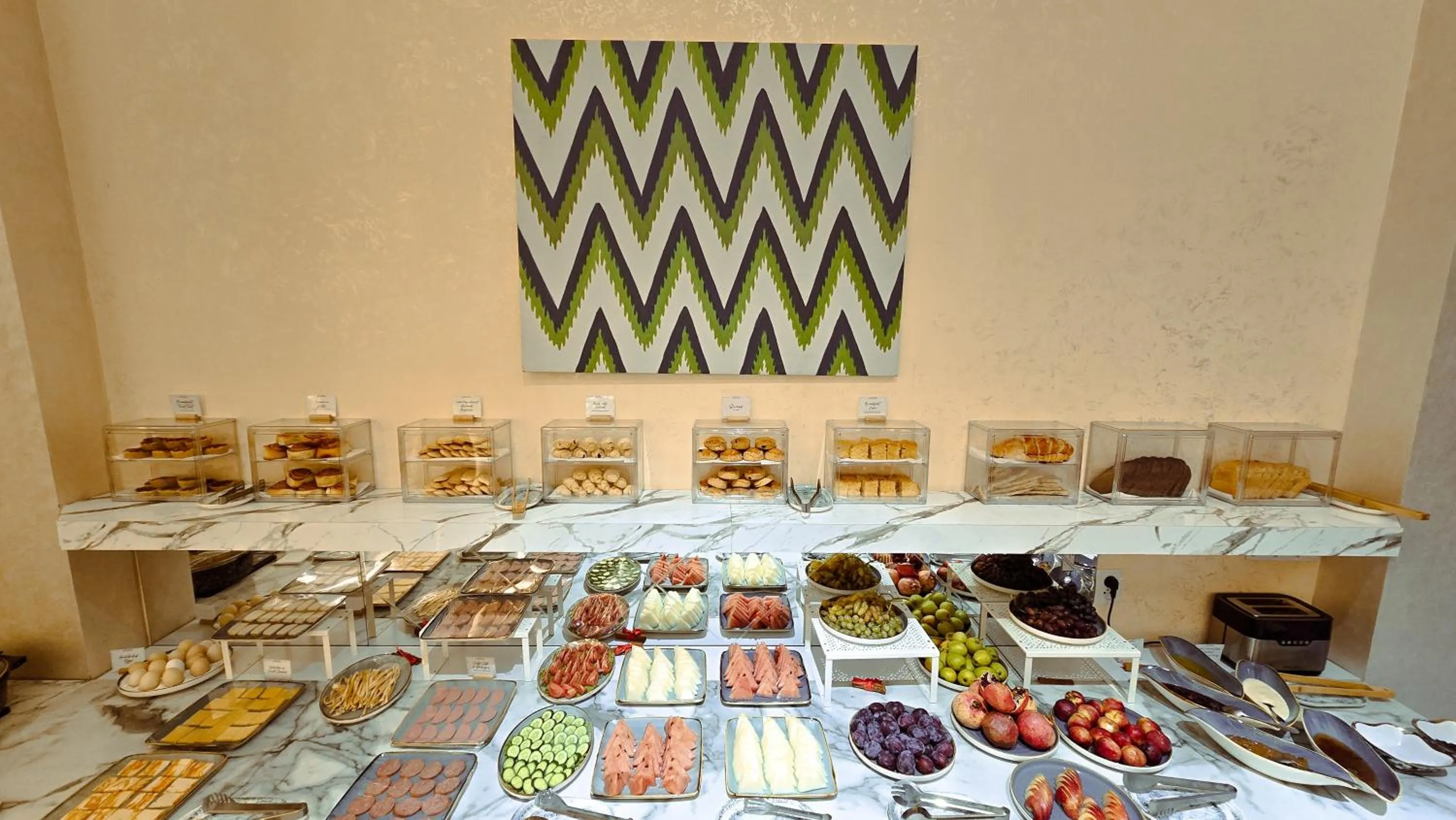 Food and drinks in Hotel Bankir Khiva