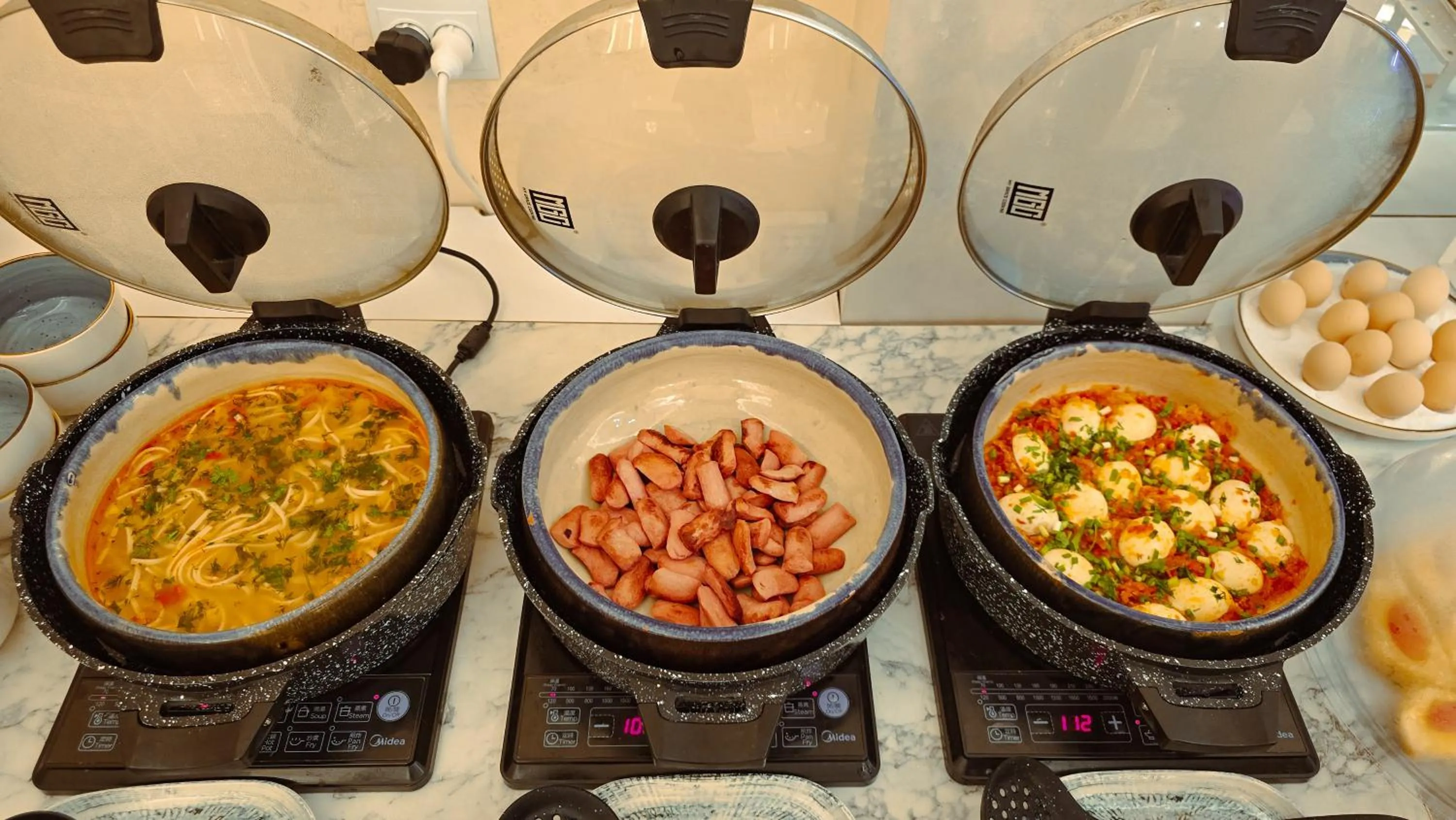 Food and drinks in Hotel Bankir Khiva