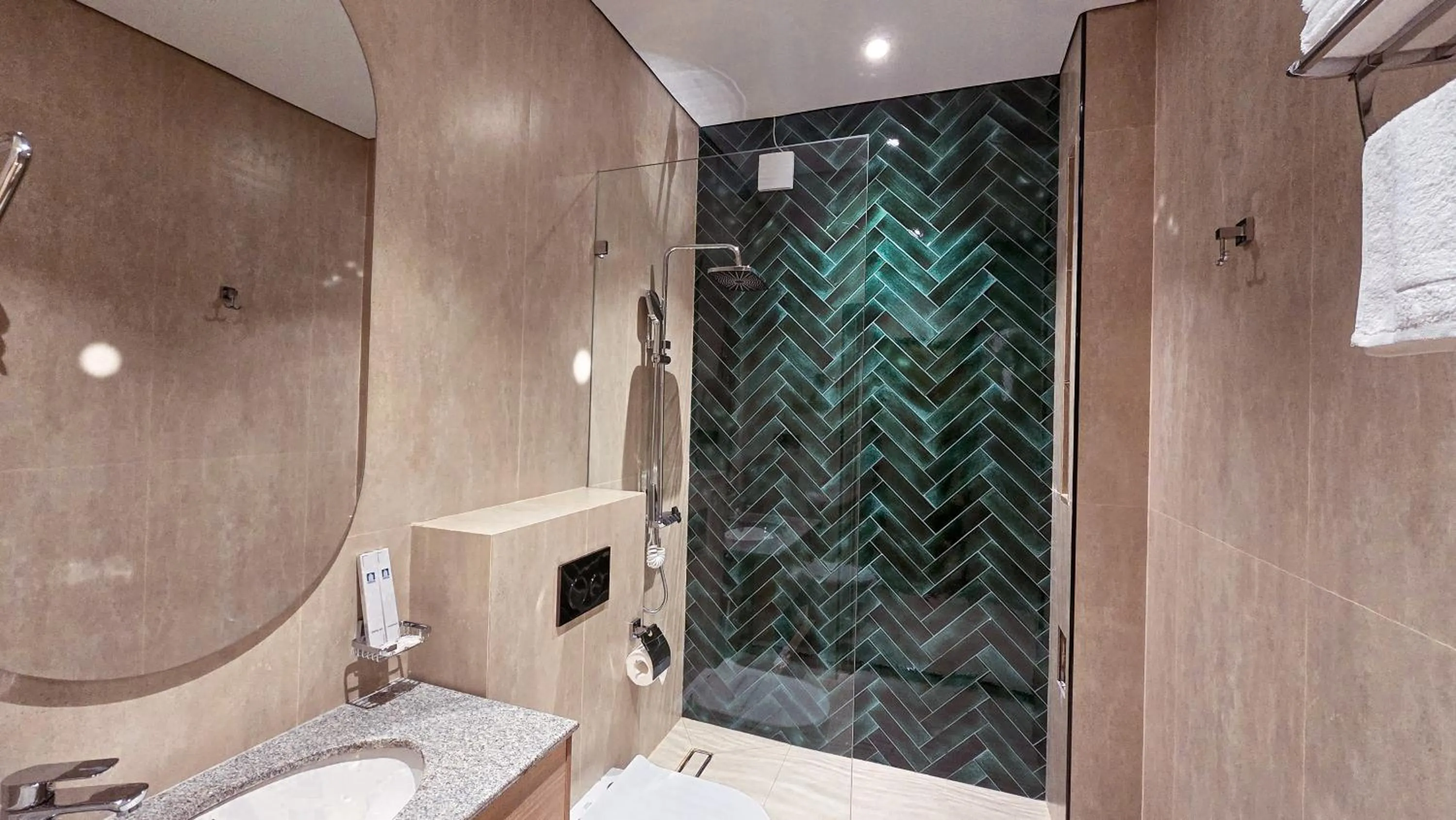 Shower in Hotel Bankir Khiva