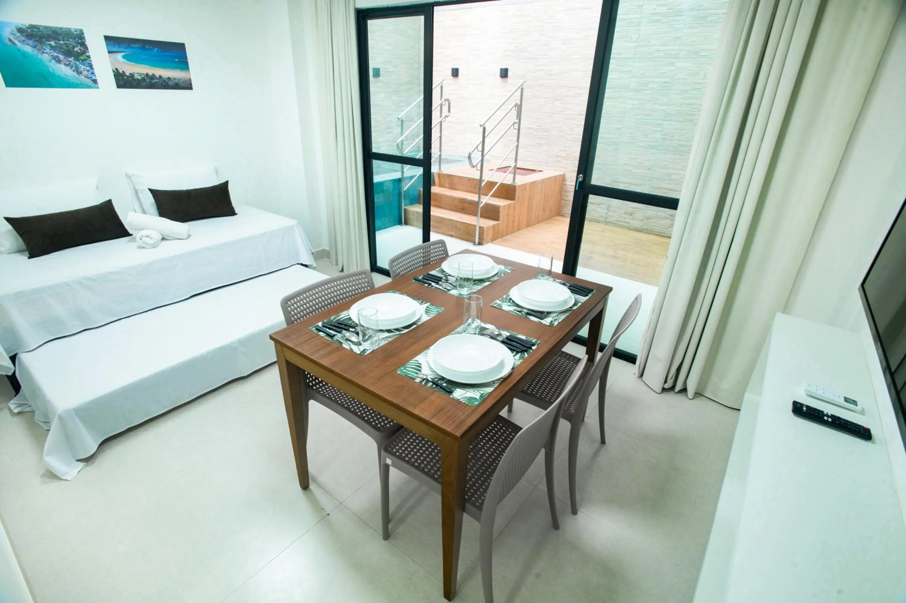 Dining area, Bed in Porto Star Prime By AFT