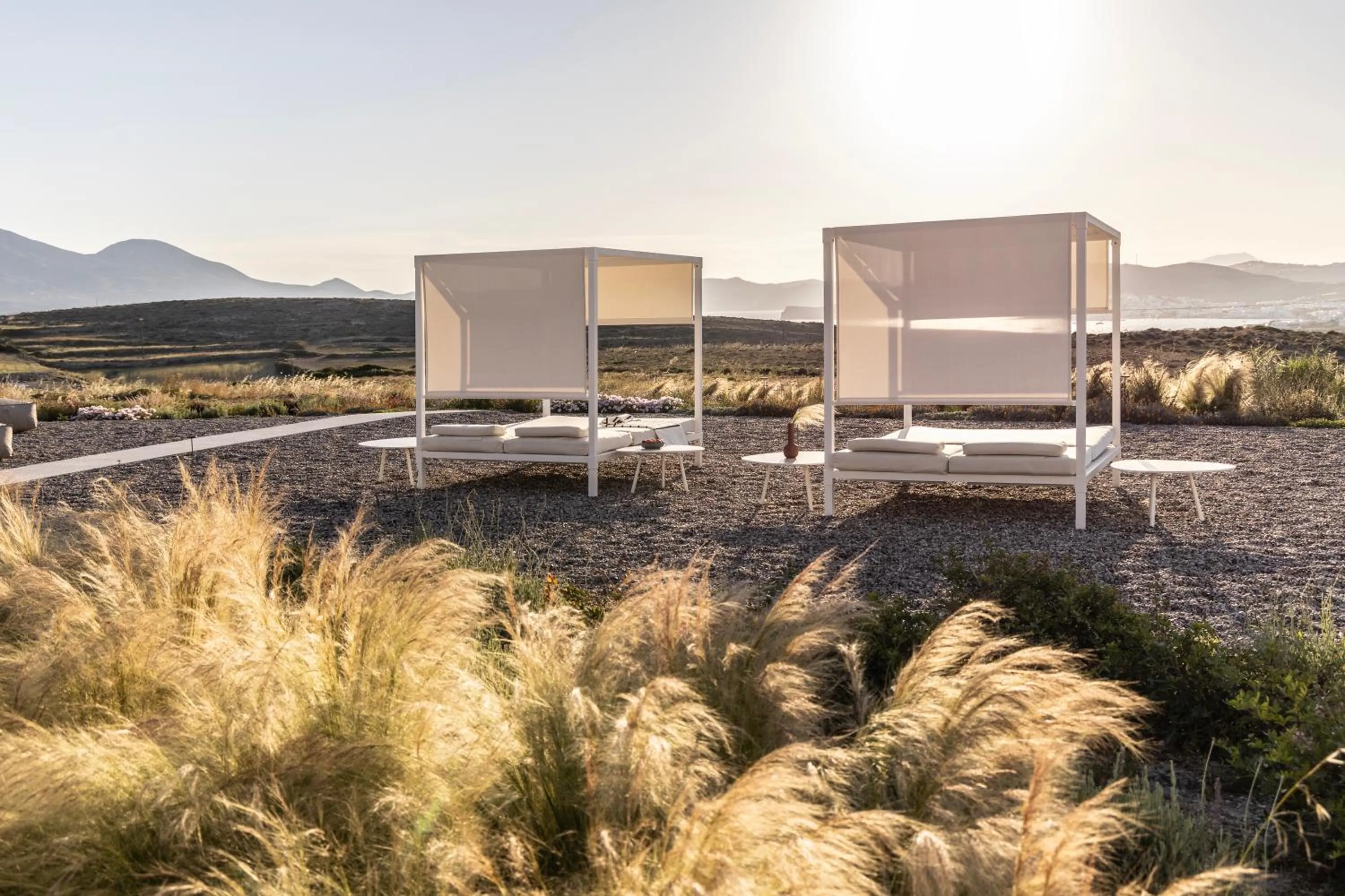 Natural landscape in Korfi de Milo