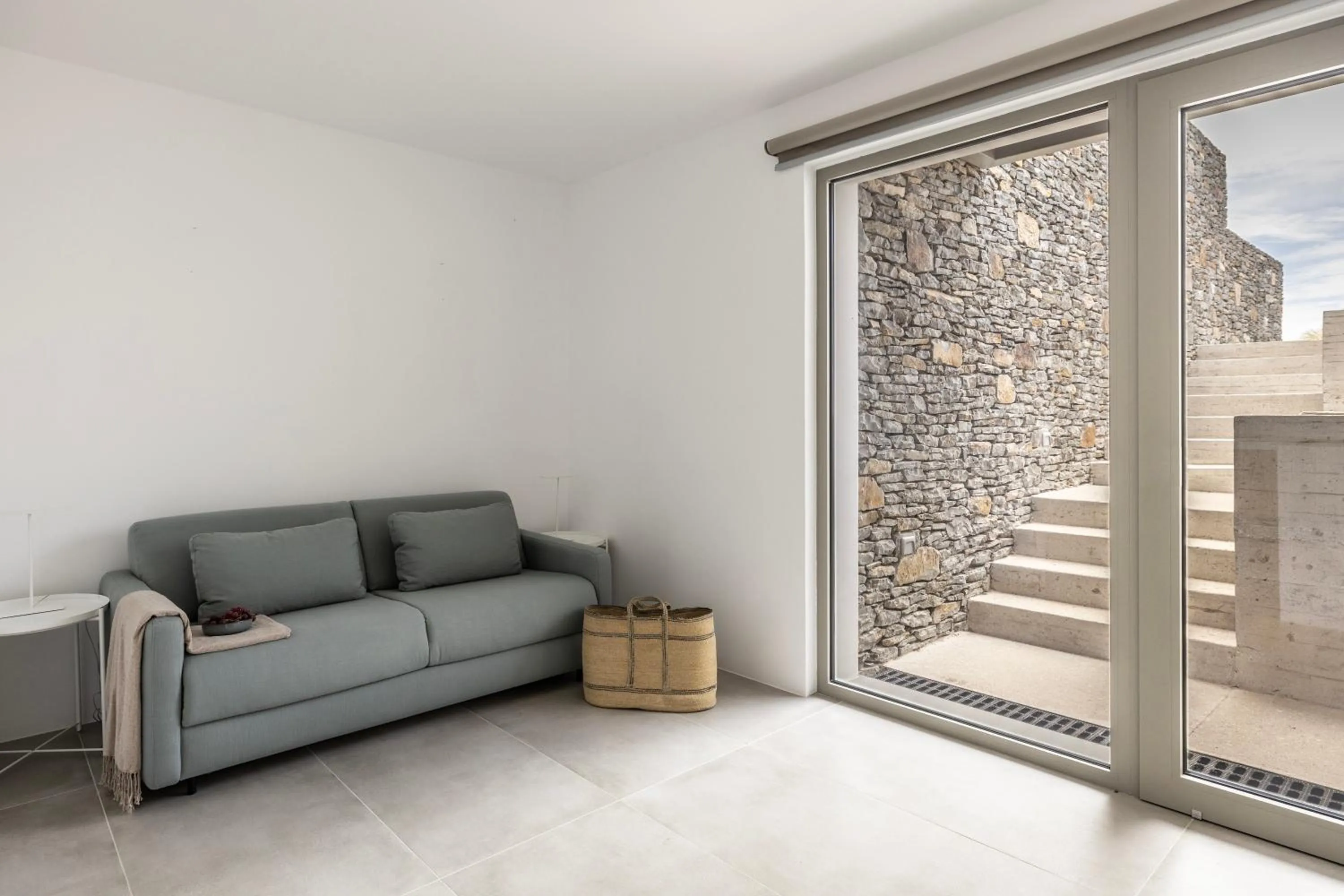 Living room in Korfi de Milo