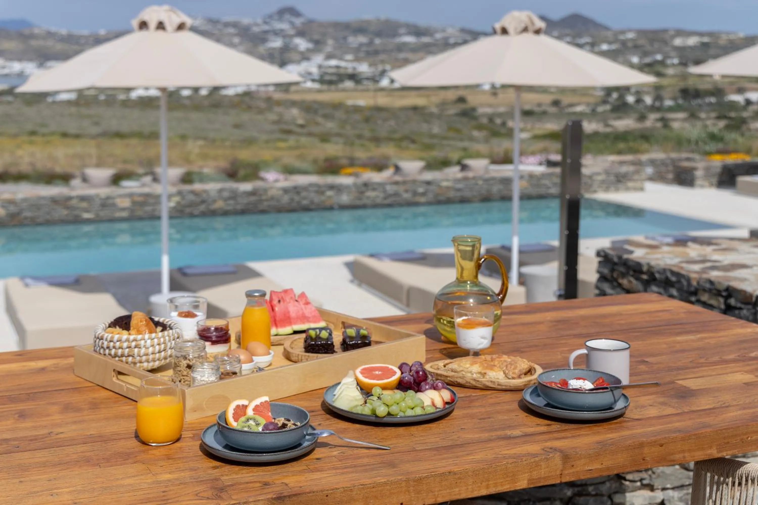 Food in Korfi de Milo