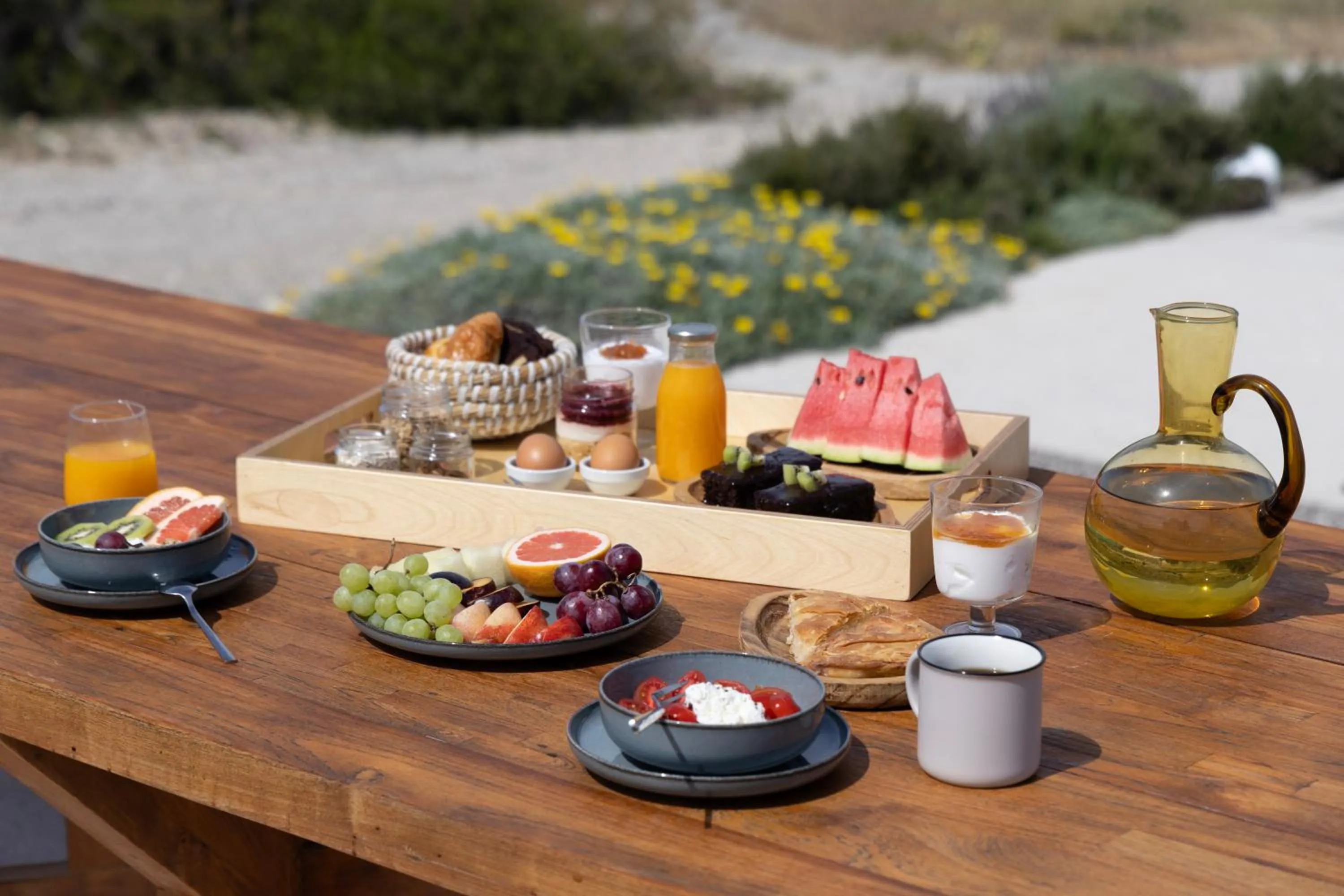 Food in Korfi de Milo