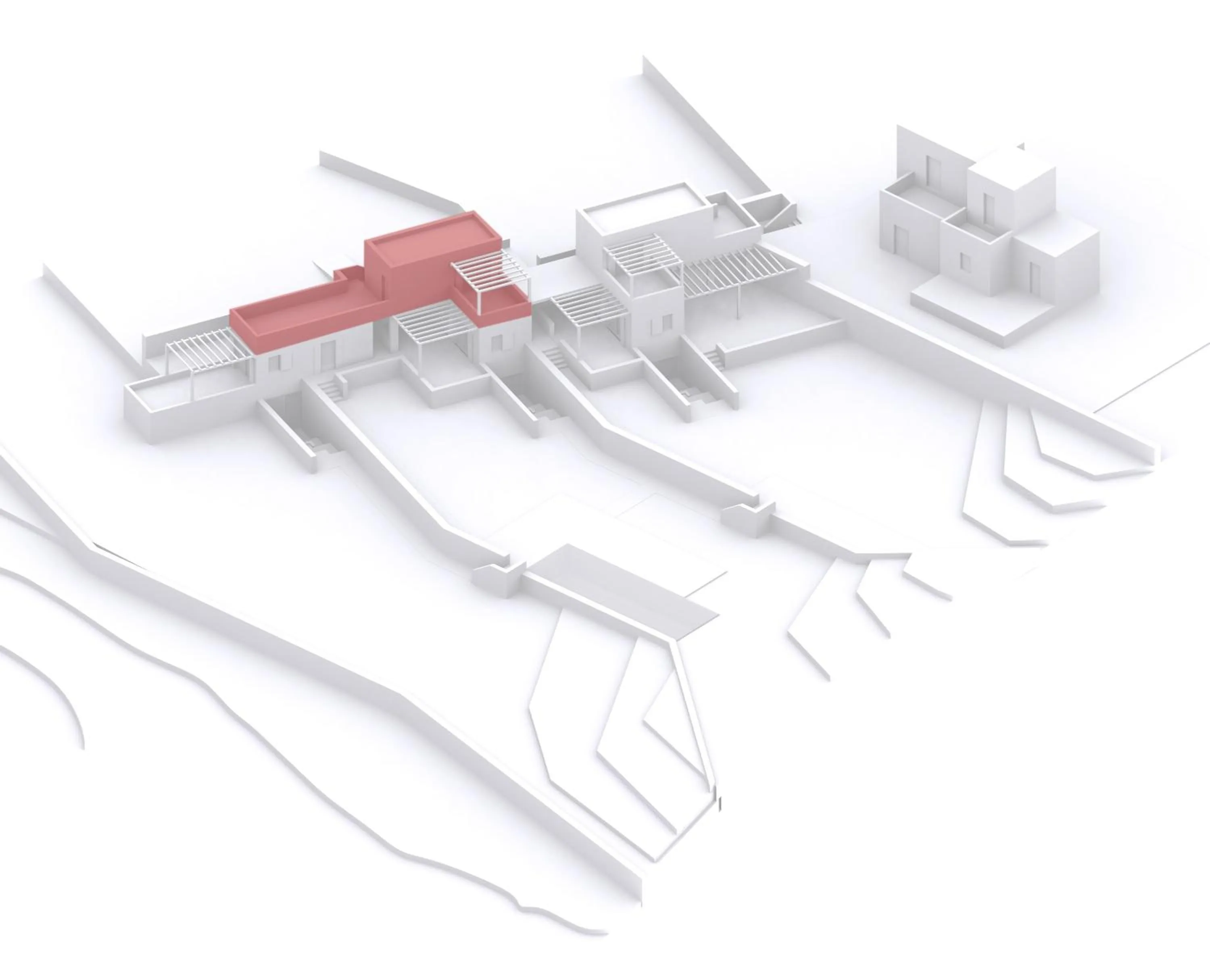 Floor plan in Korfi de Milo