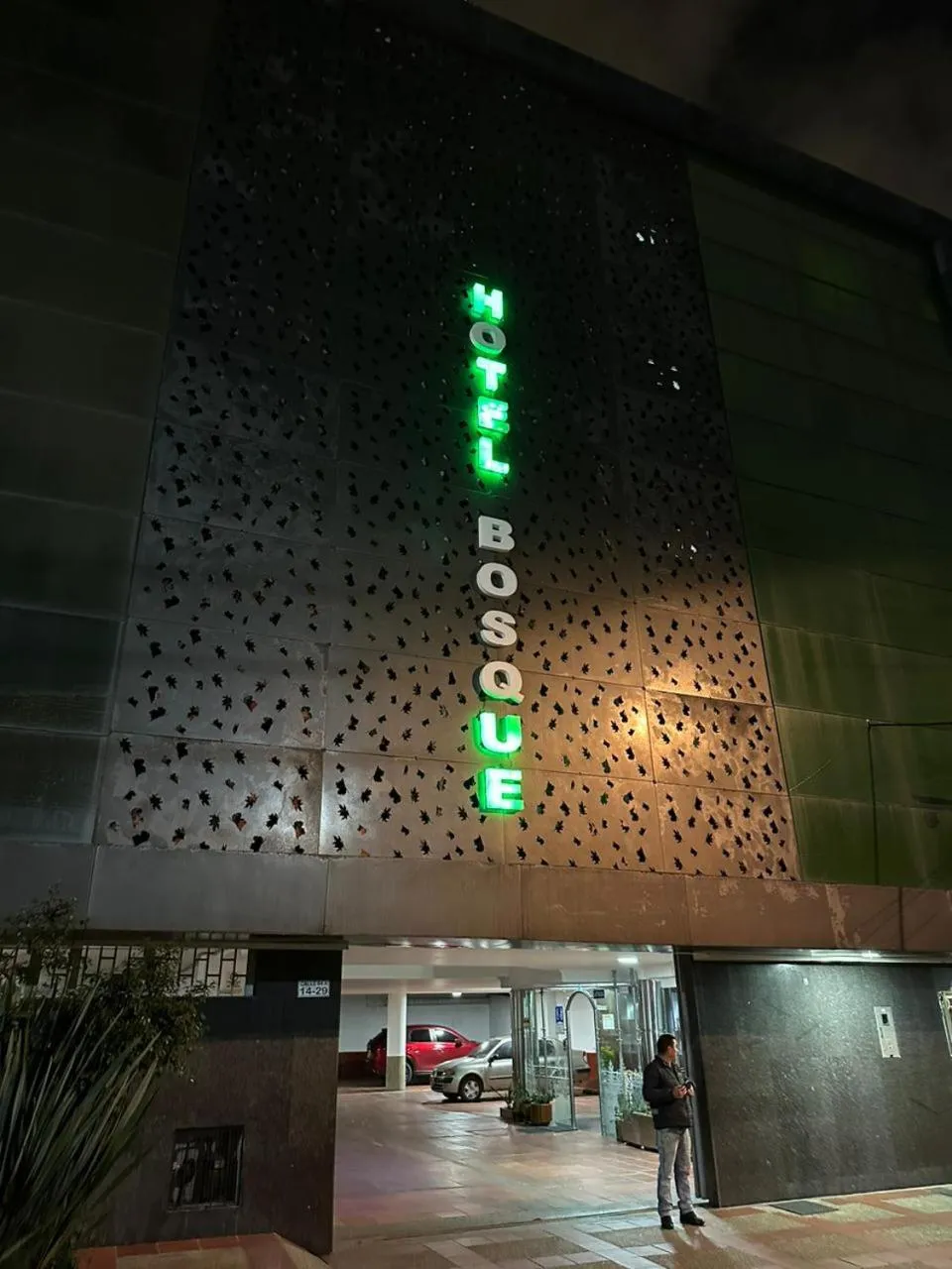Facade/entrance in Hotel Bosque Chapinero