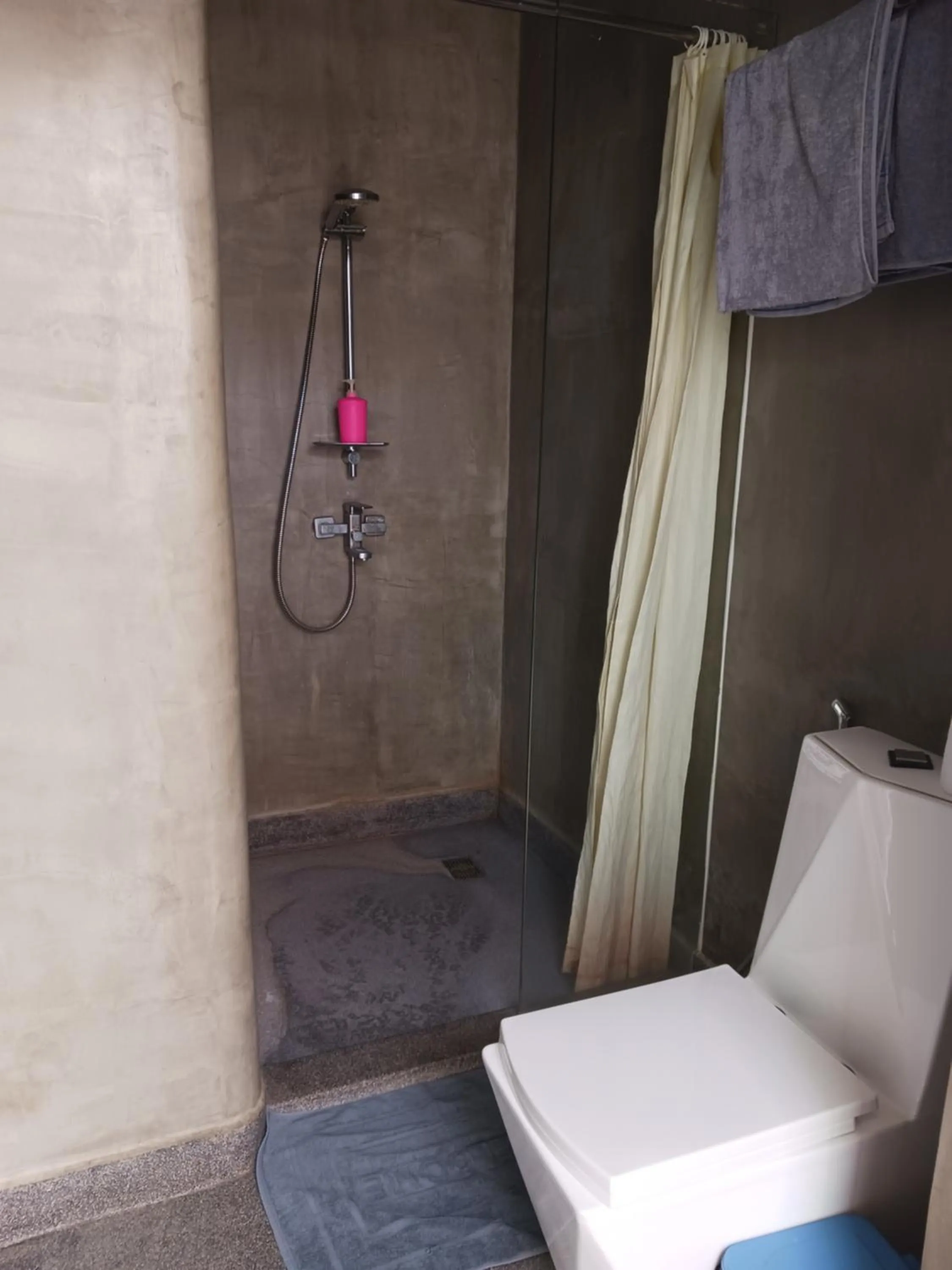 Shower in Andy's Place