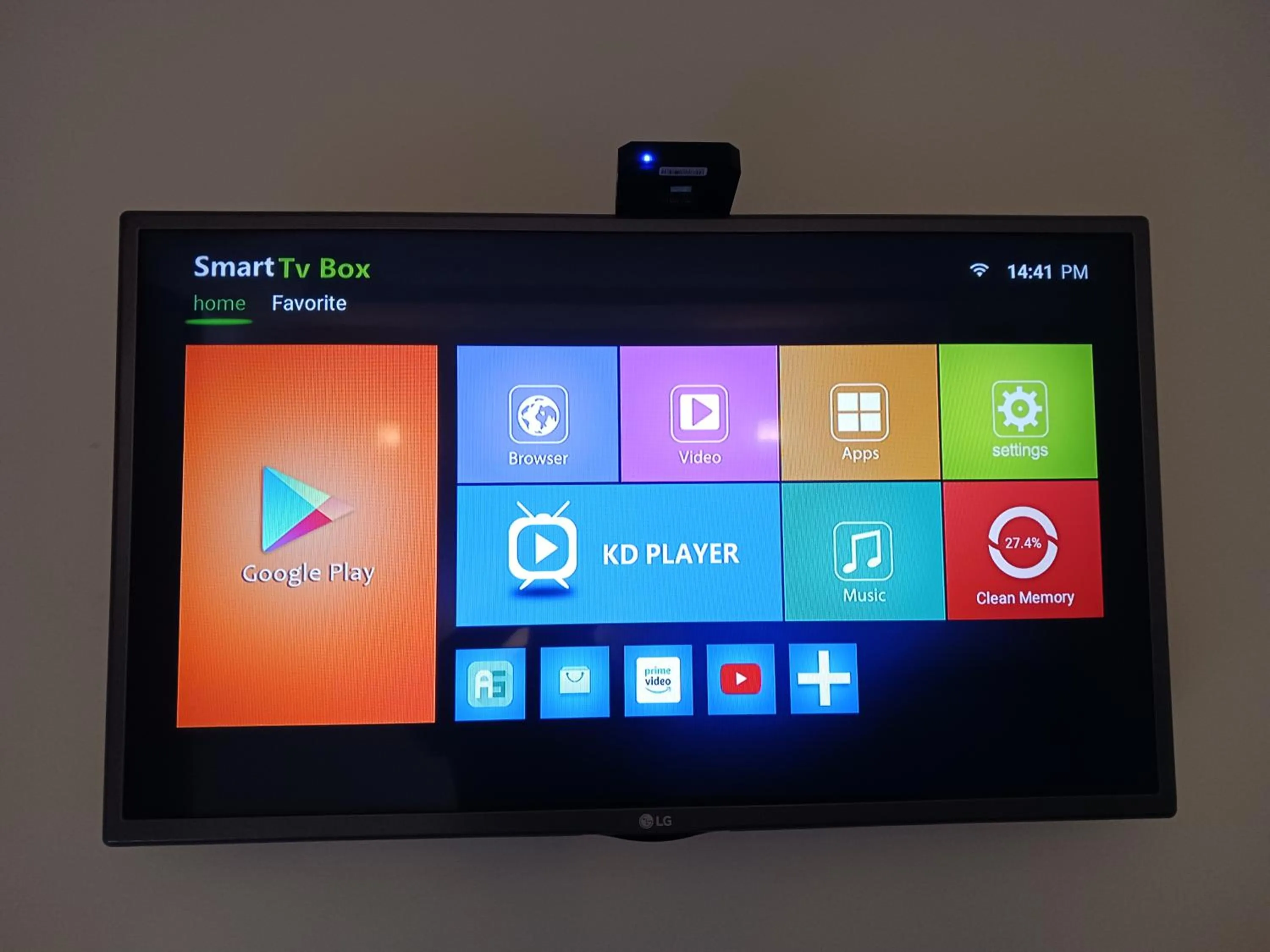 TV and multimedia in Andy's Place