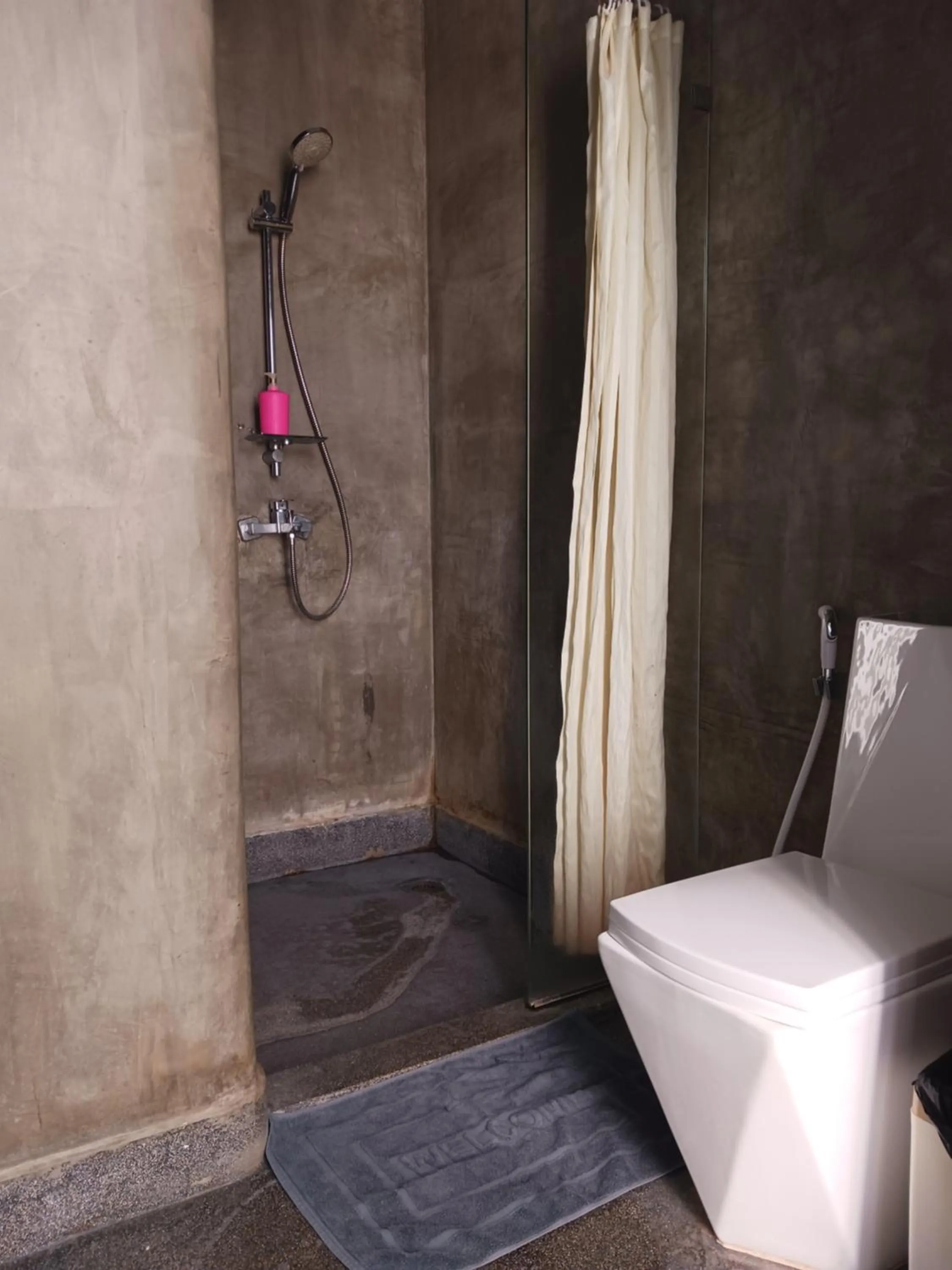 Shower in Andy's Place