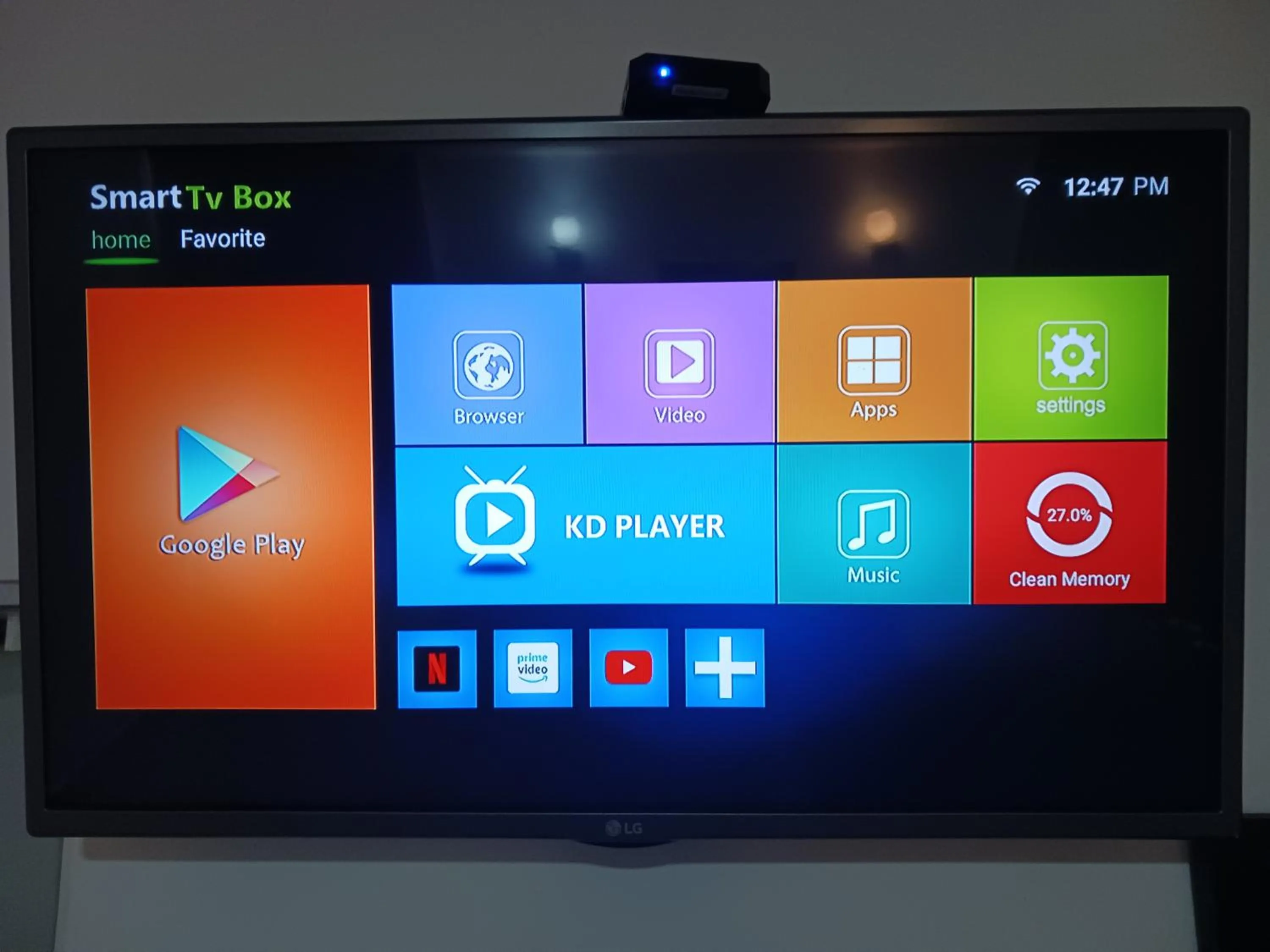 TV and multimedia in Andy's Place