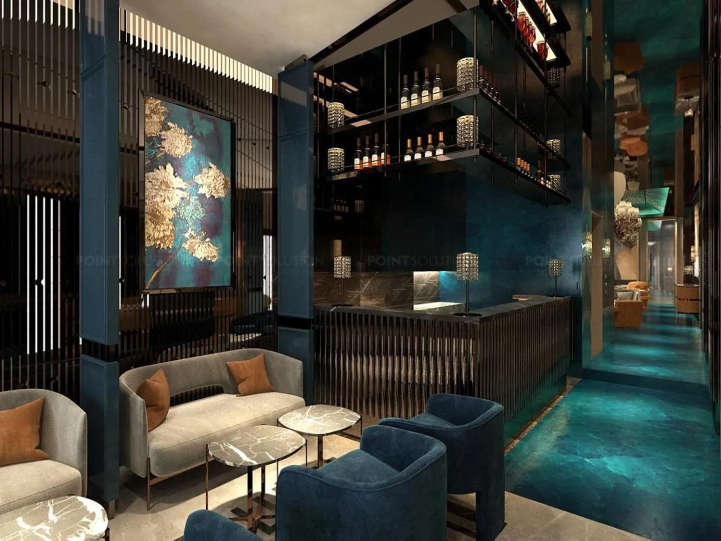 Living room in La Passion Premium Cau Go