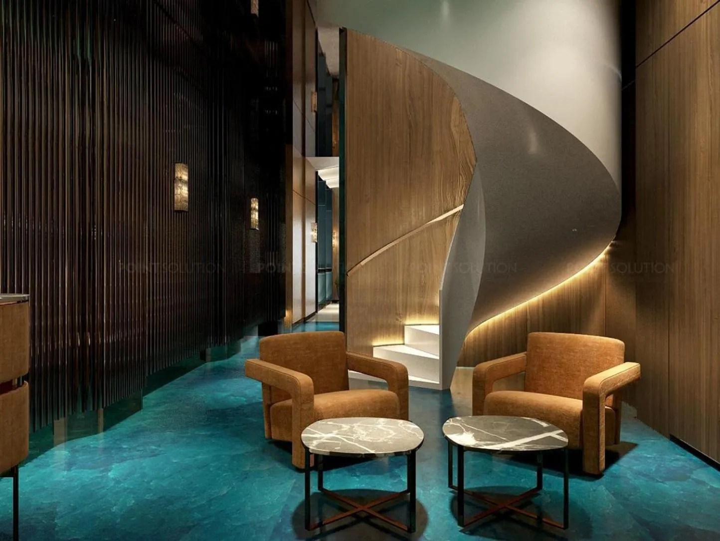 Seating area in La Passion Premium Cau Go