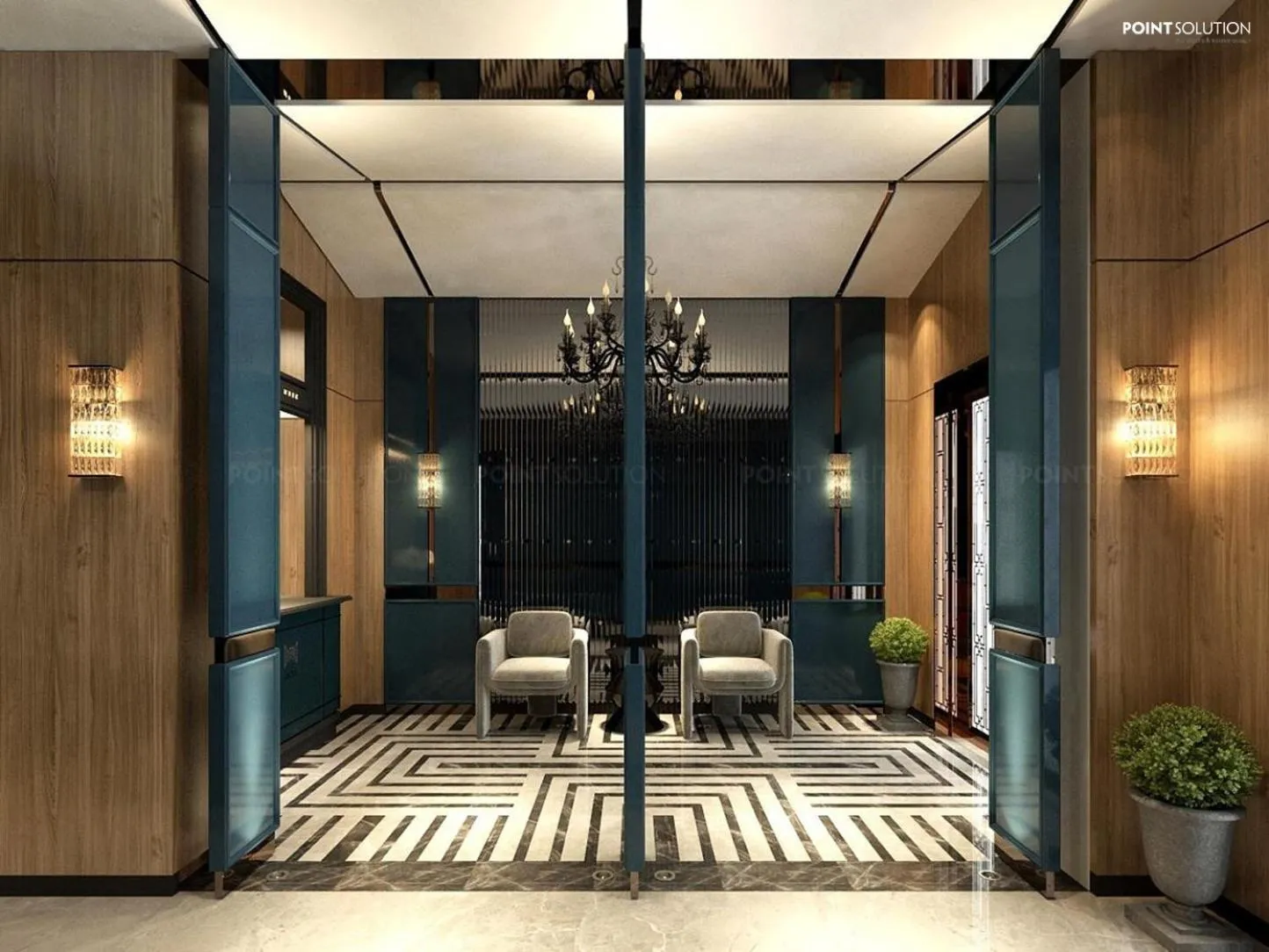 Living room in La Passion Premium Cau Go