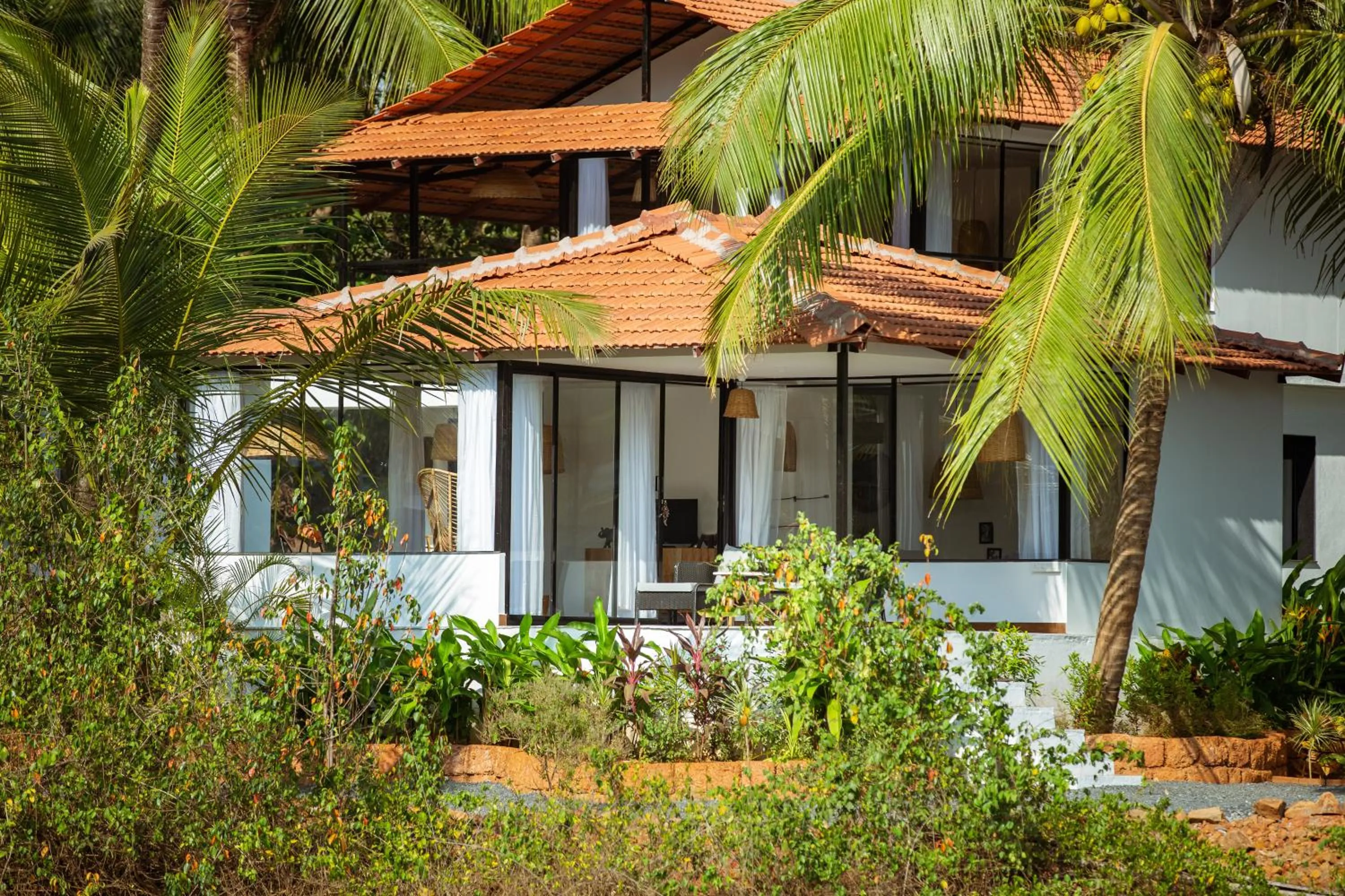 Garden view in Pont Bleu Suites Riverside & Pool