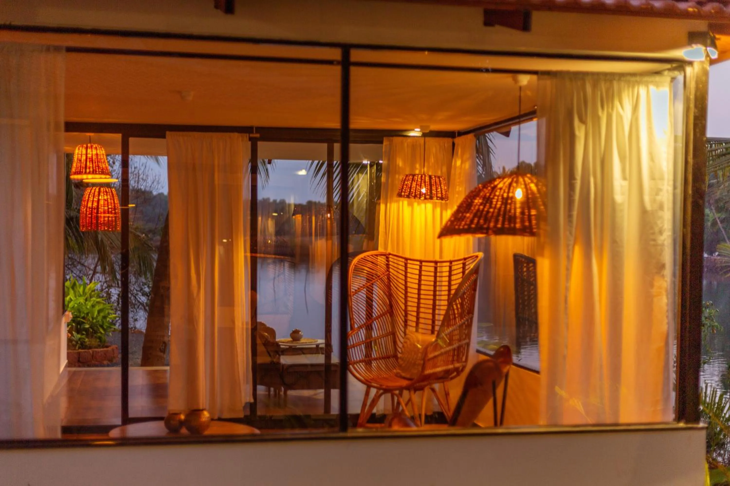 Living room in Pont Bleu Suites Riverside & Pool