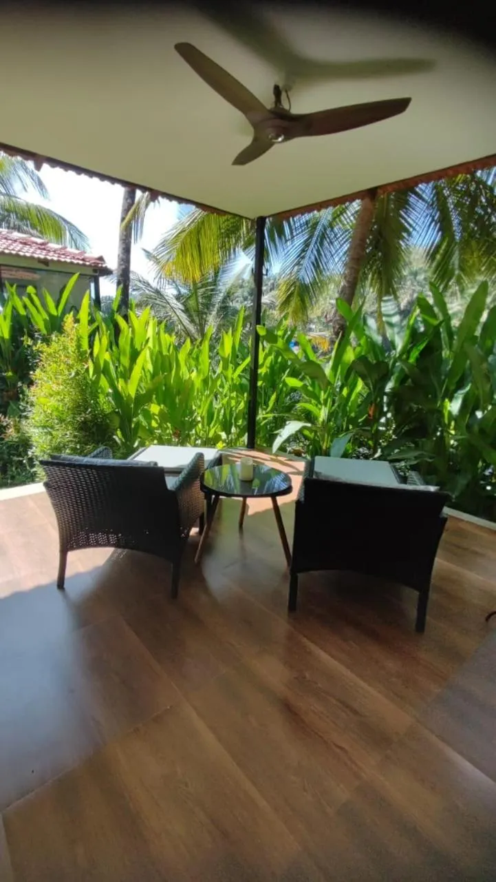 Garden in Pont Bleu Suites Riverside & Pool