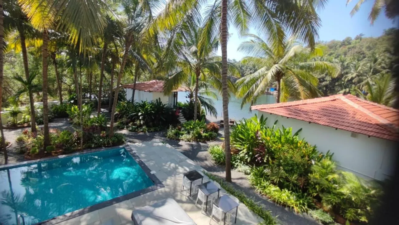 River view in Pont Bleu Suites Riverside & Pool