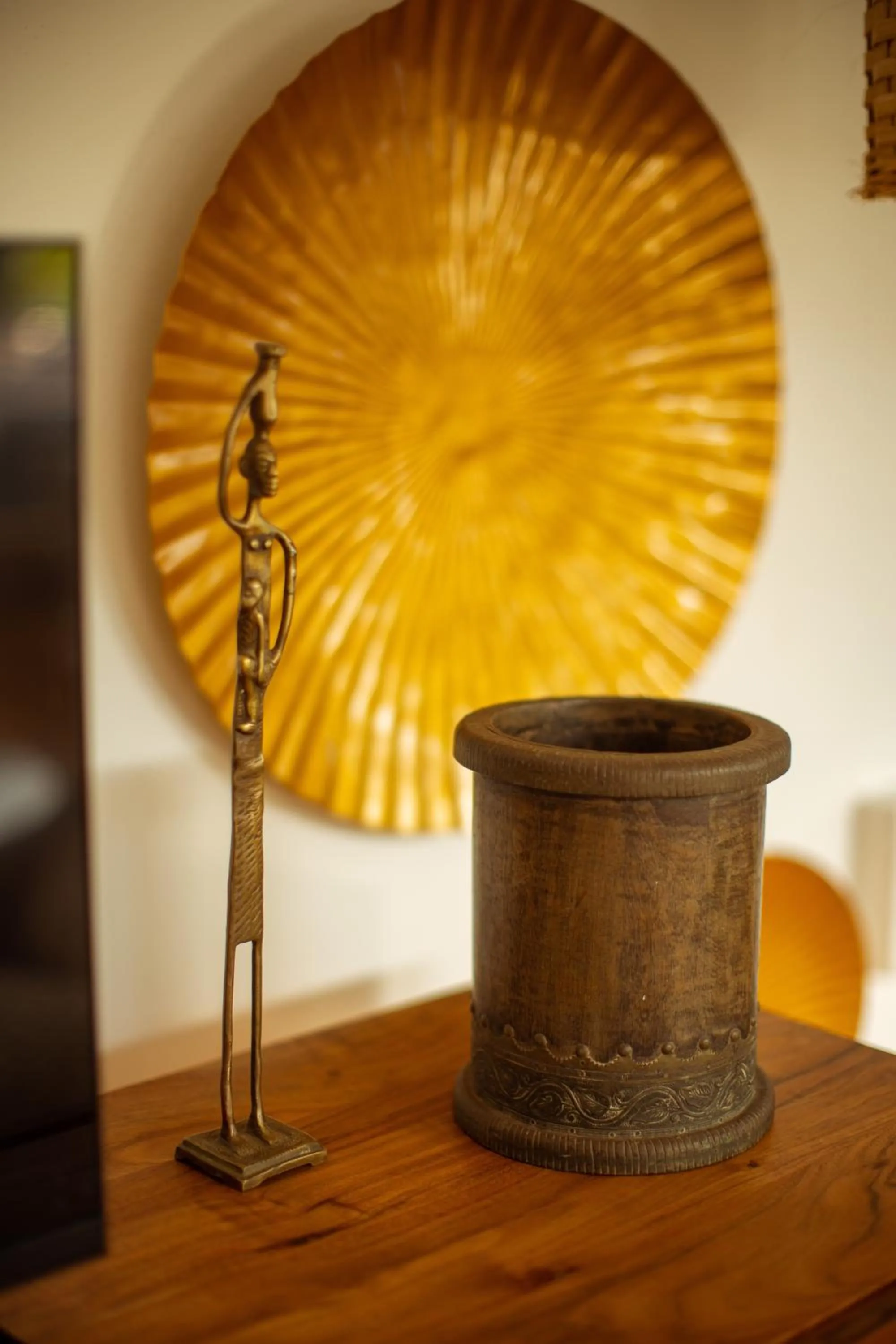 Decorative detail in Pont Bleu Suites Riverside & Pool