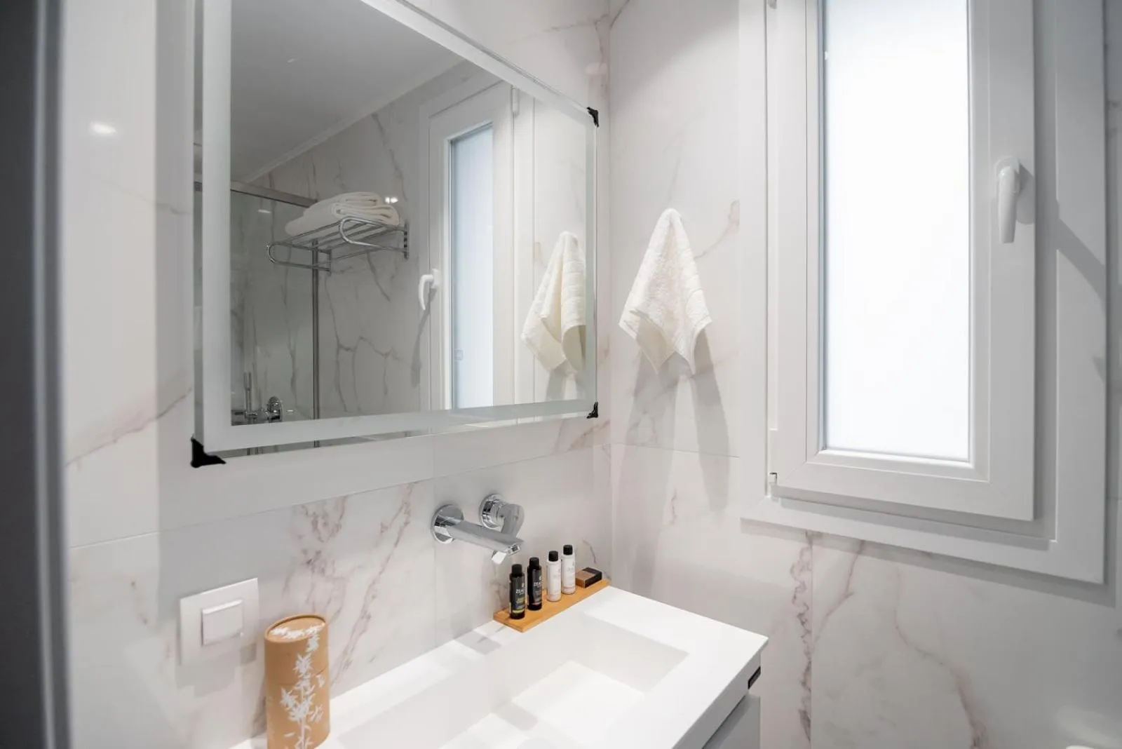 Bathroom in Contessa Bianca Luxury Suites