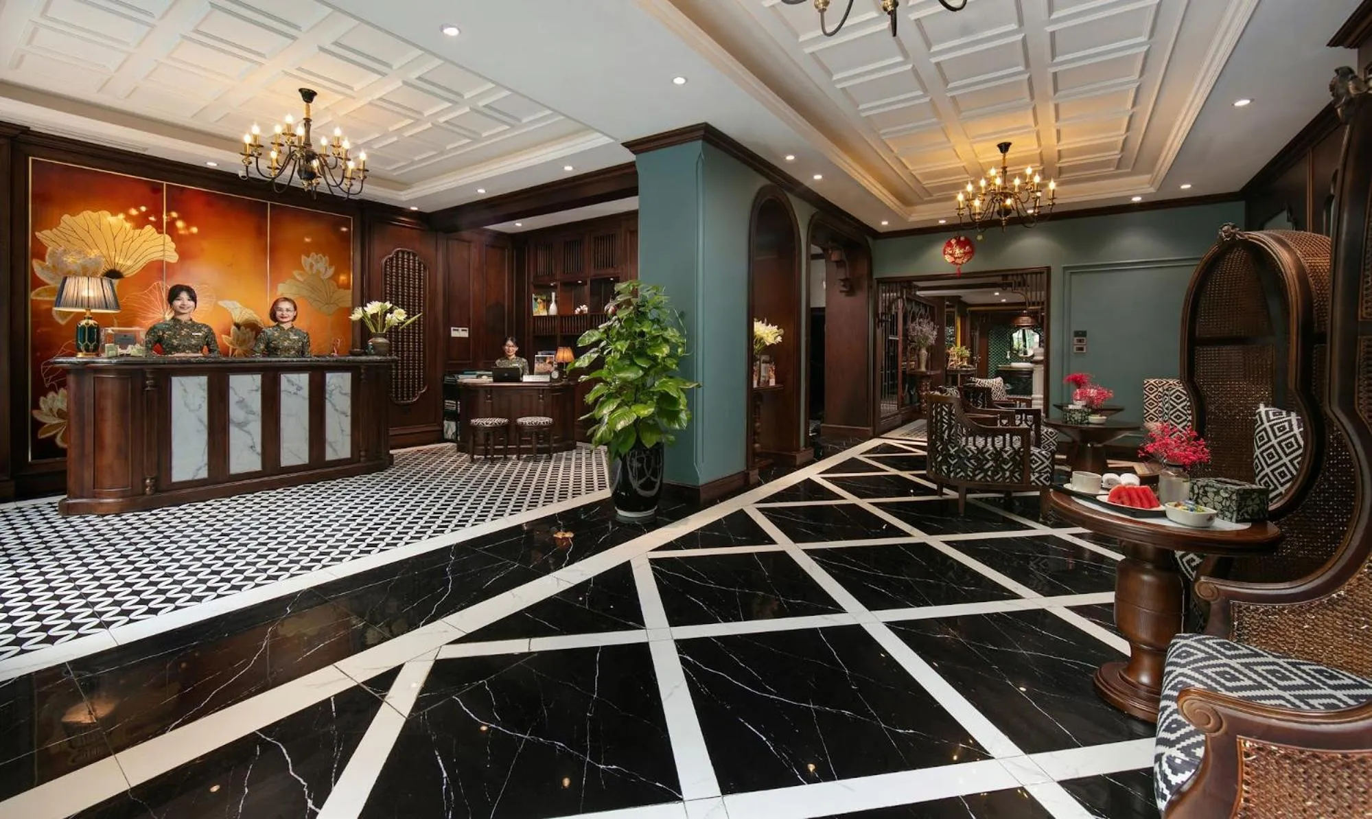 Lobby or reception in Salute Premium Hotel & Spa