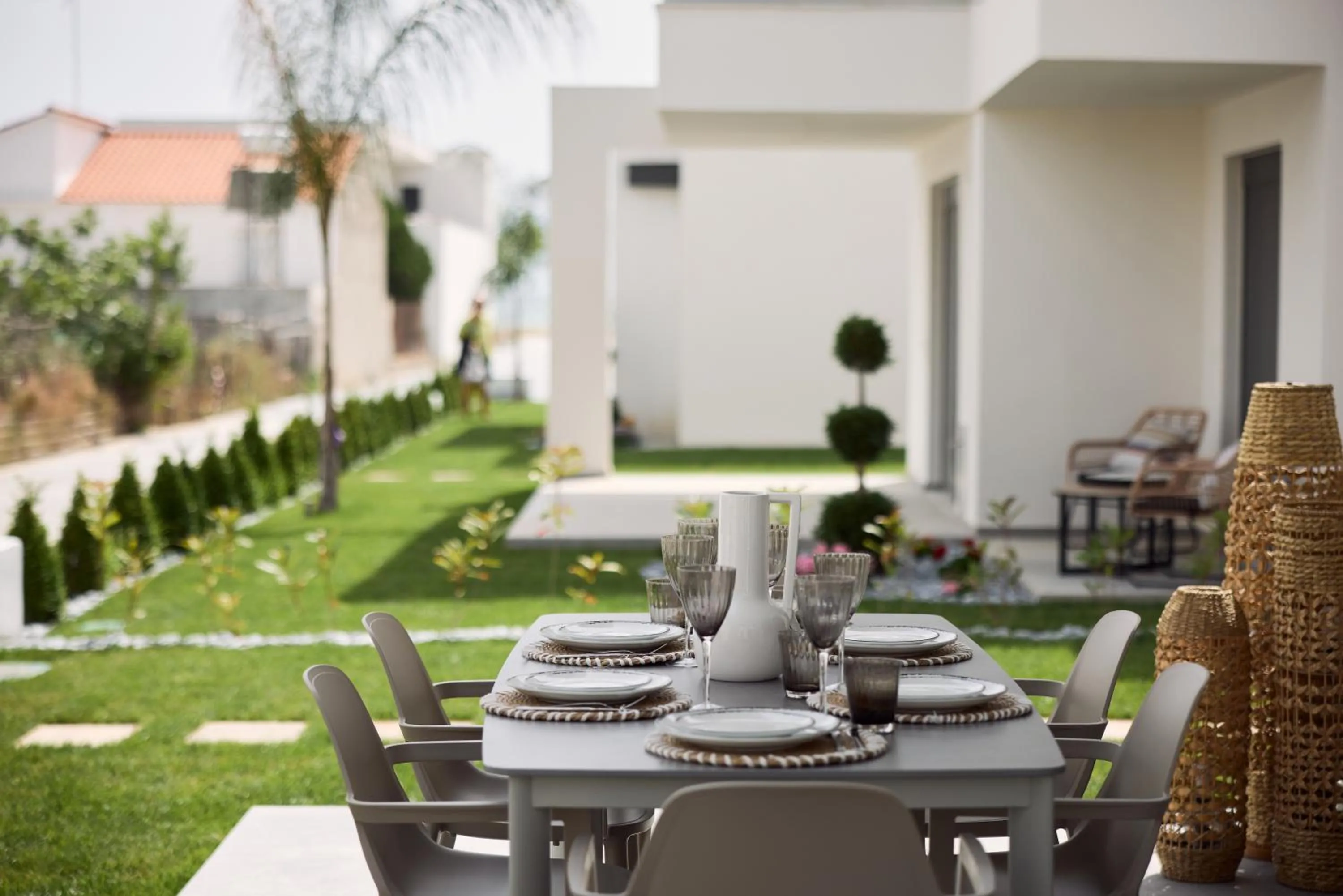 Garden in Argilos & Argilos Deluxe Residential Complexes