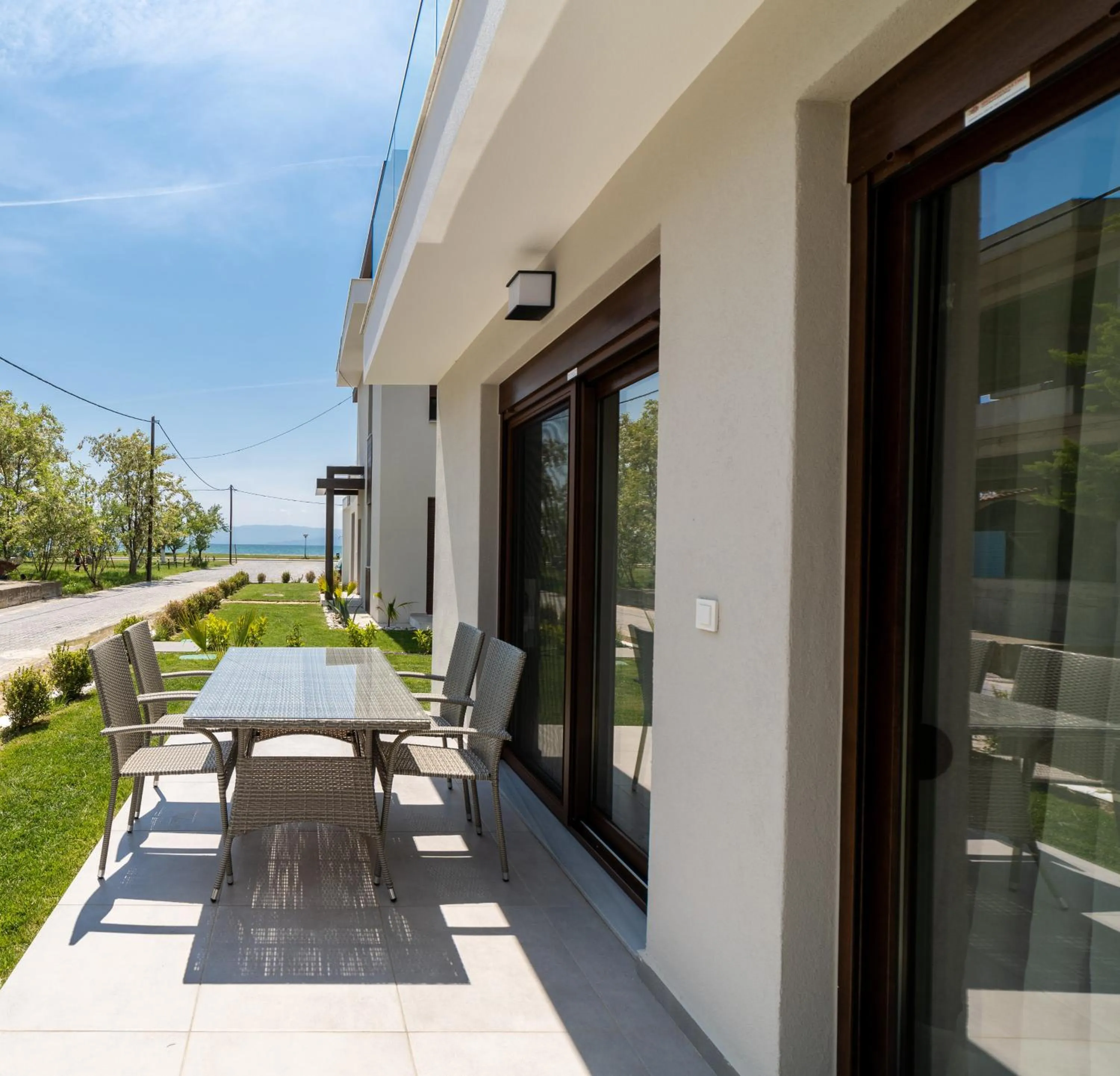 Patio in Argilos & Argilos Deluxe Residential Complexes