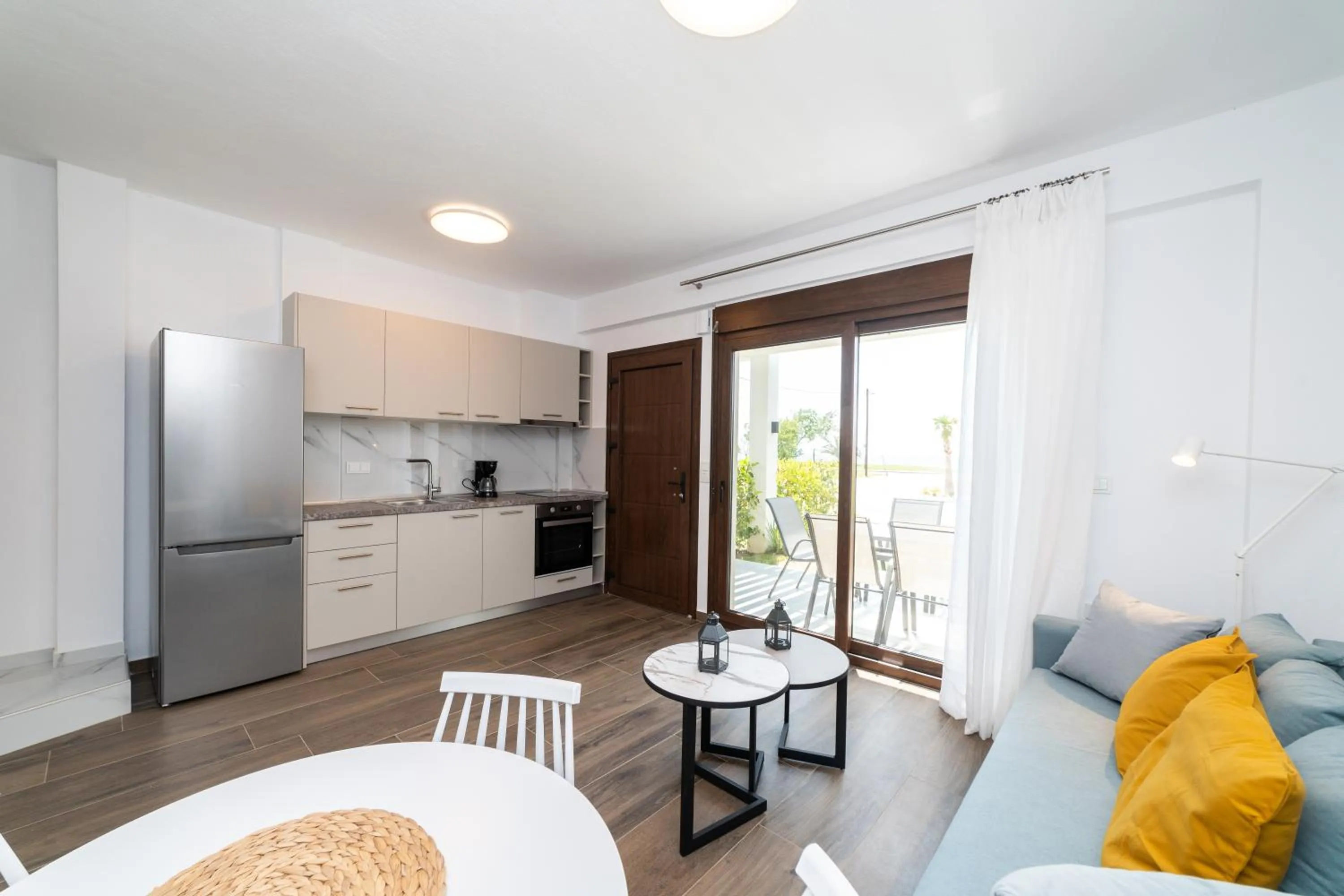 Living room in Argilos & Argilos Deluxe Residential Complexes