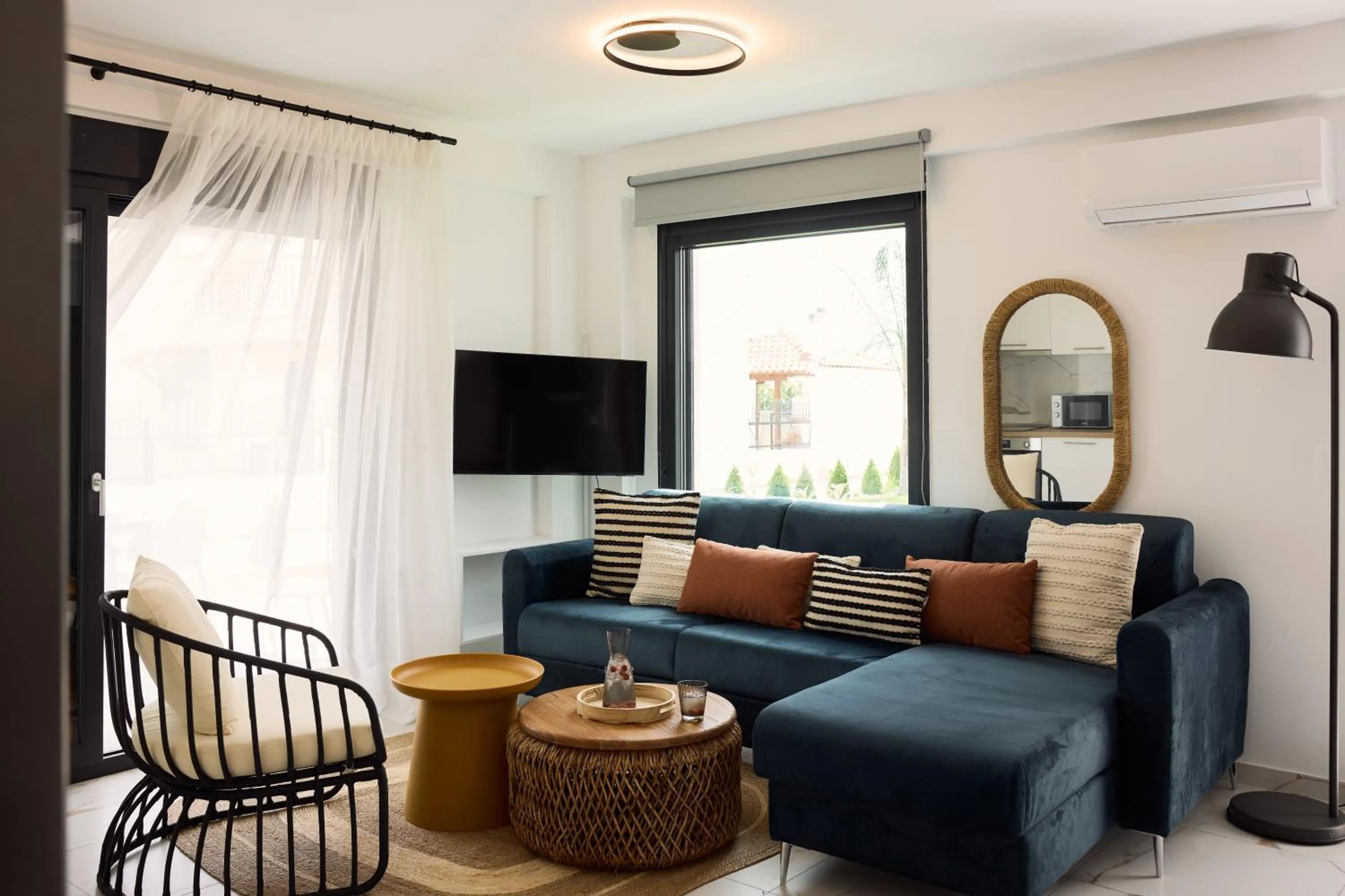 TV and multimedia in Argilos & Argilos Deluxe Residential Complexes