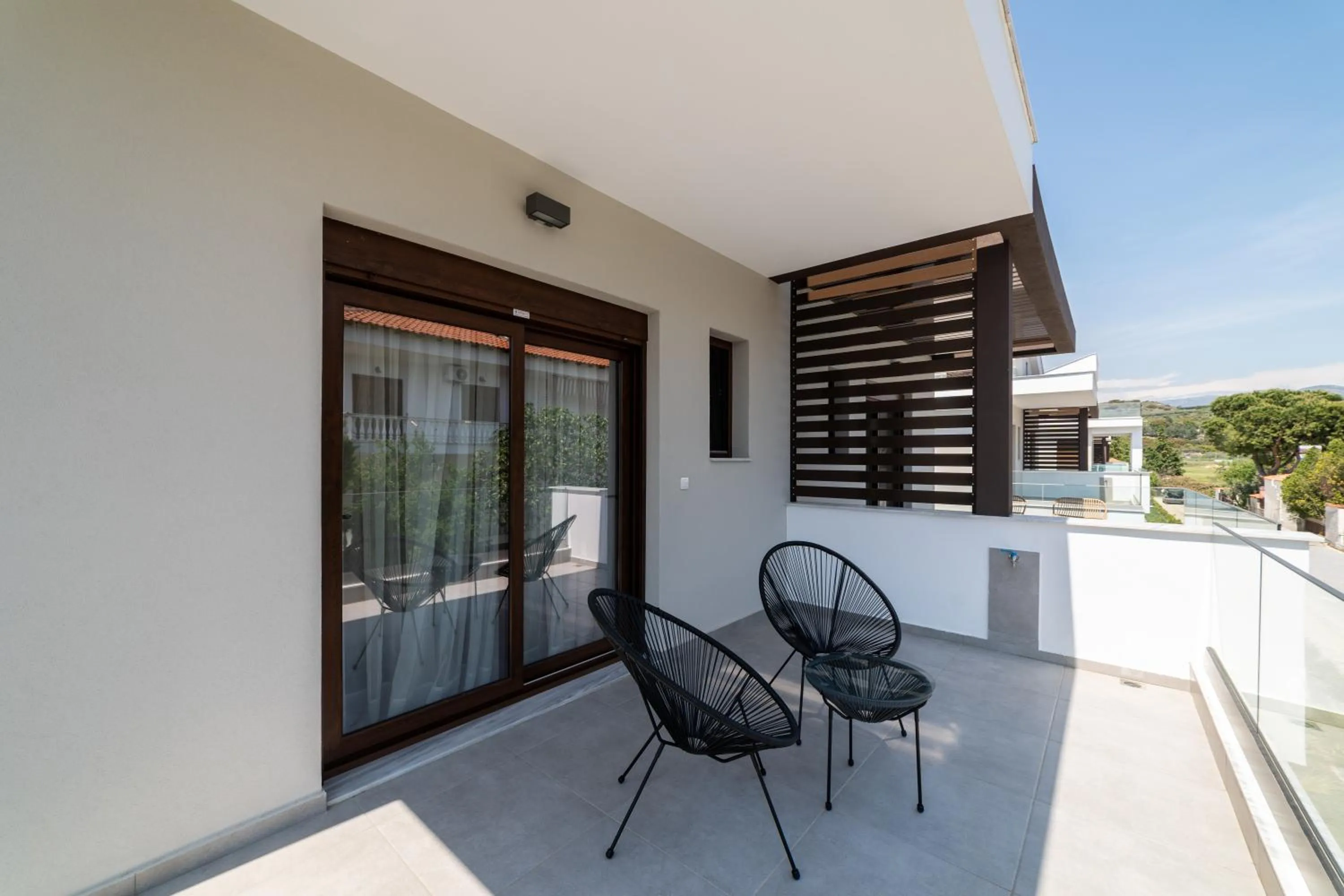 Patio in Argilos & Argilos Deluxe Residential Complexes