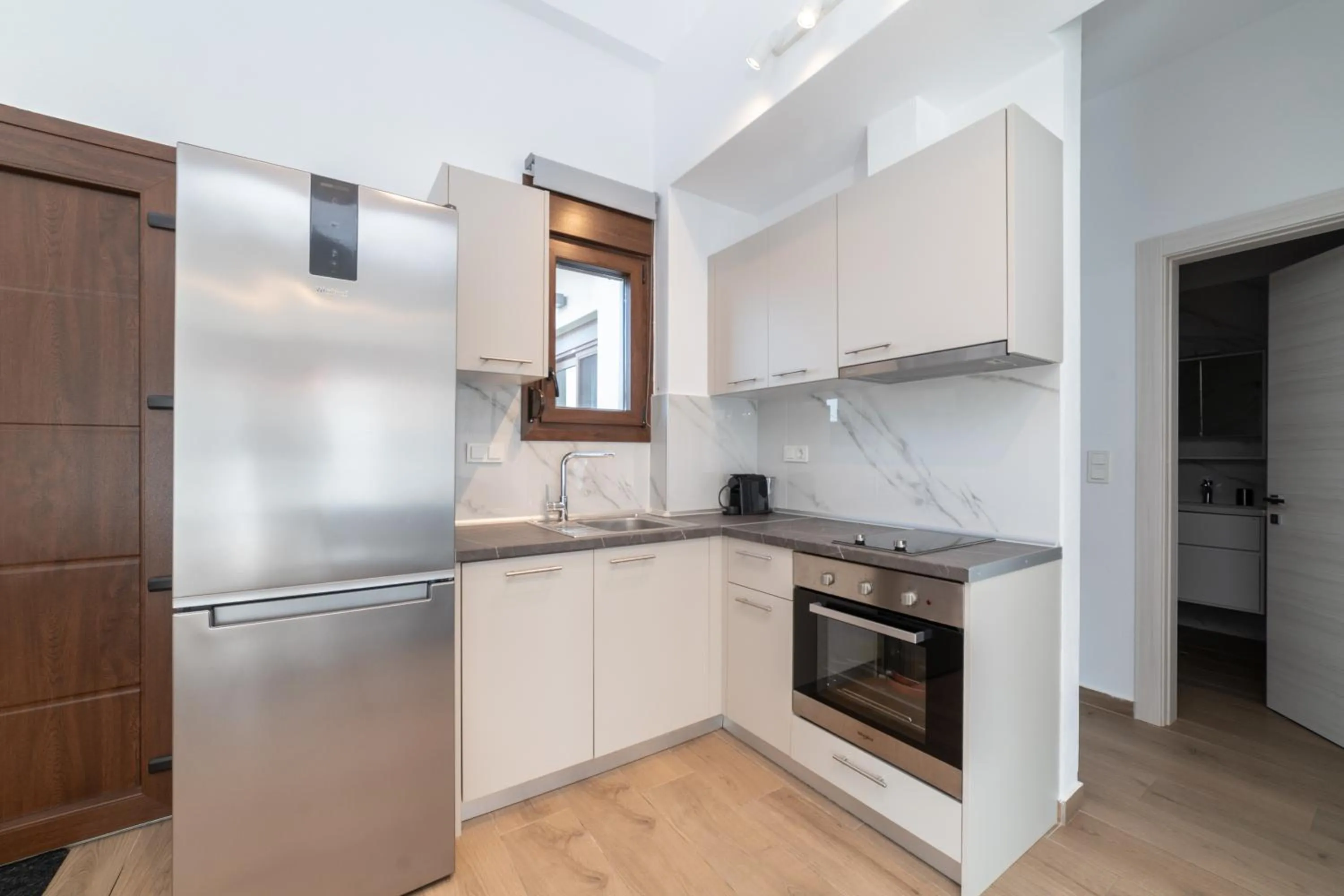 kitchen in Argilos & Argilos Deluxe Residential Complexes