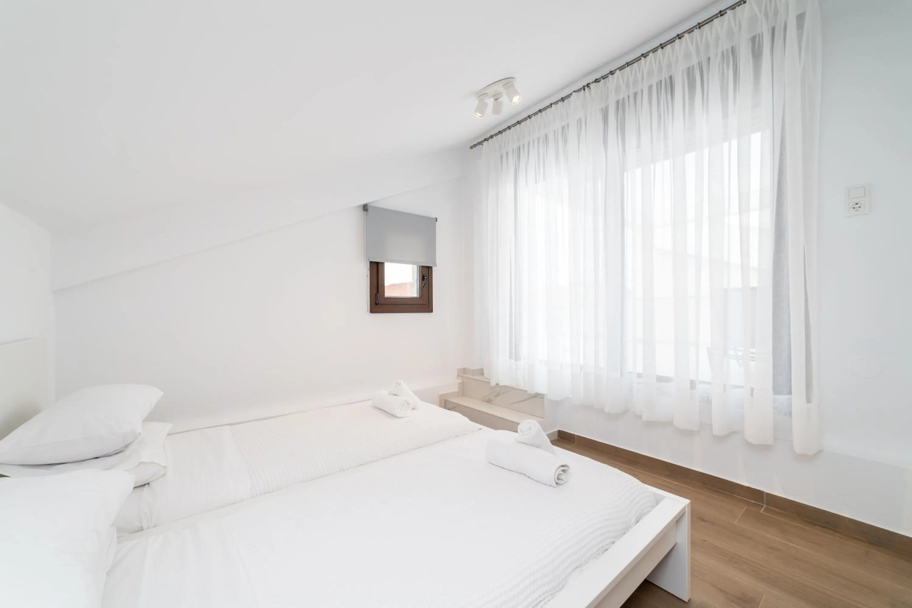 Bedroom, Bed in Argilos & Argilos Deluxe Residential Complexes