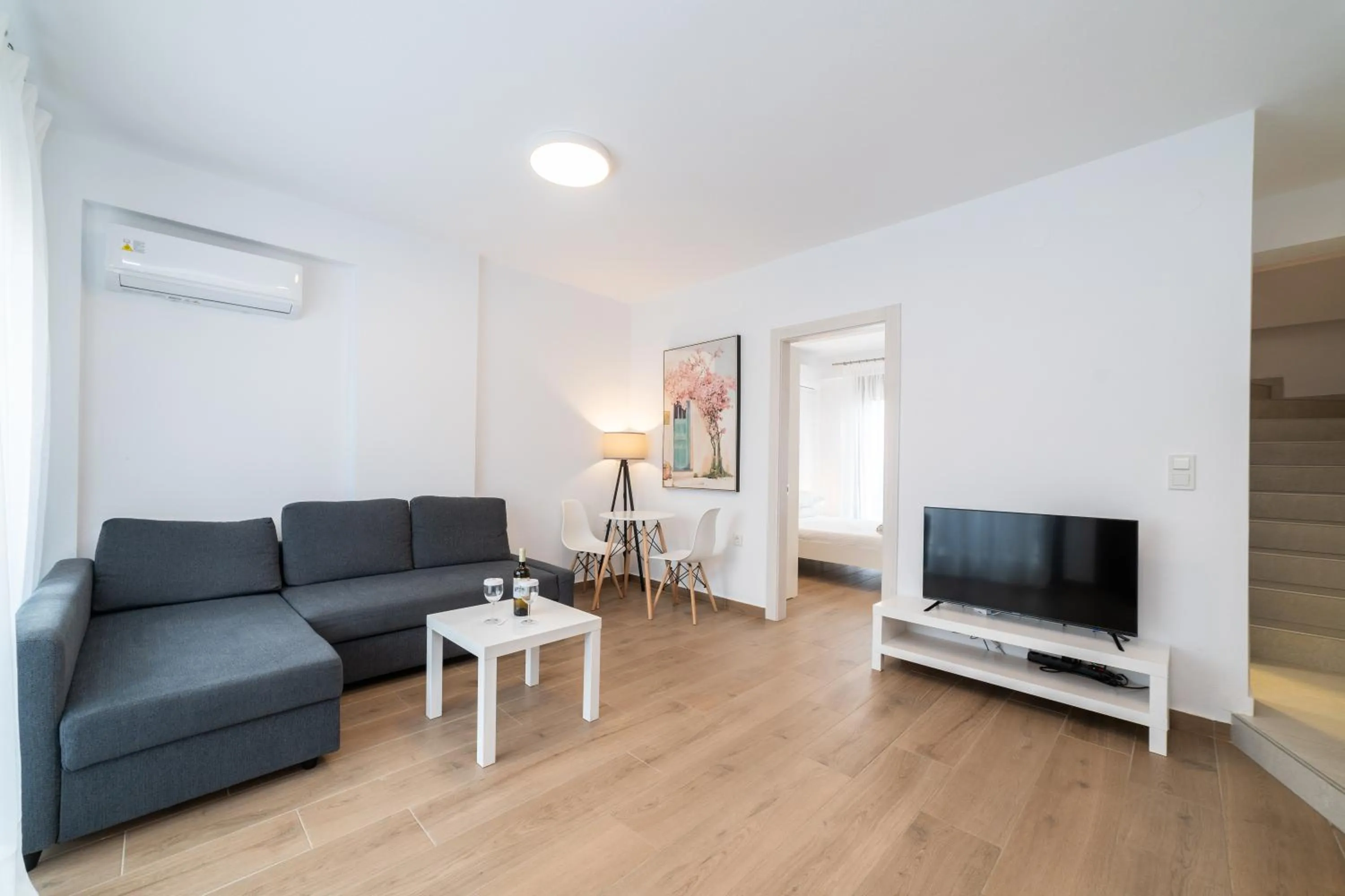 Living room in Argilos & Argilos Deluxe Residential Complexes