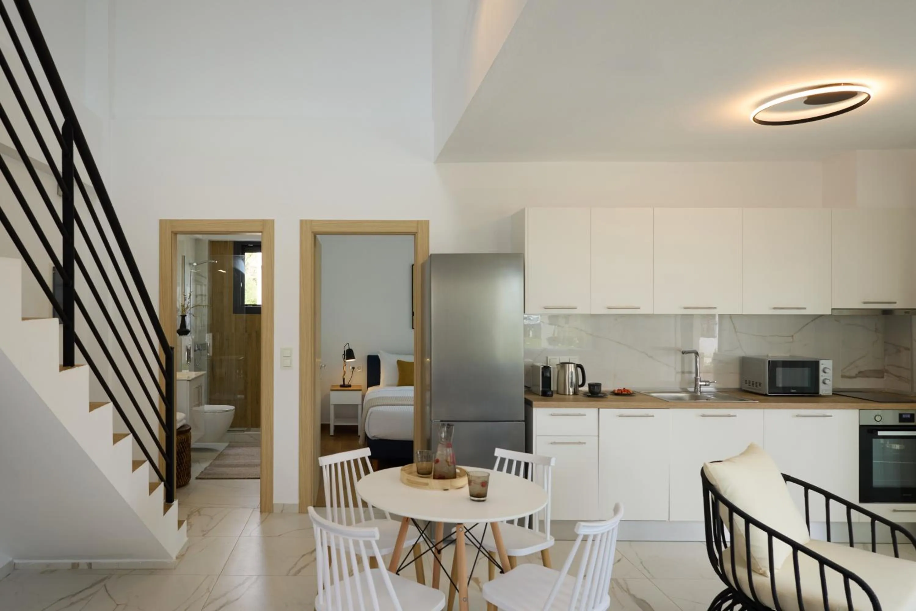 Kitchen or kitchenette in Argilos & Argilos Deluxe Residential Complexes