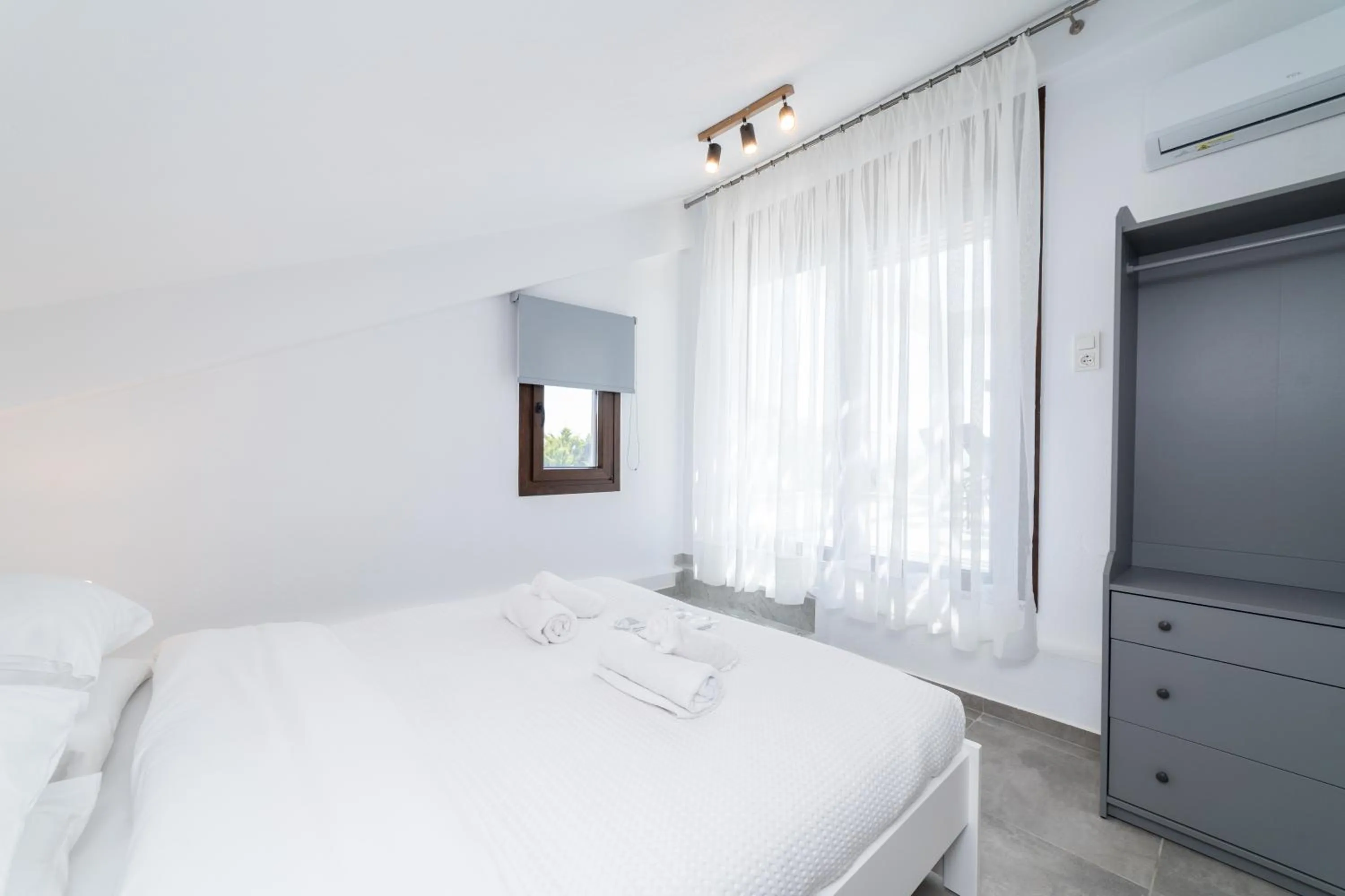 Bed in Argilos & Argilos Deluxe Residential Complexes