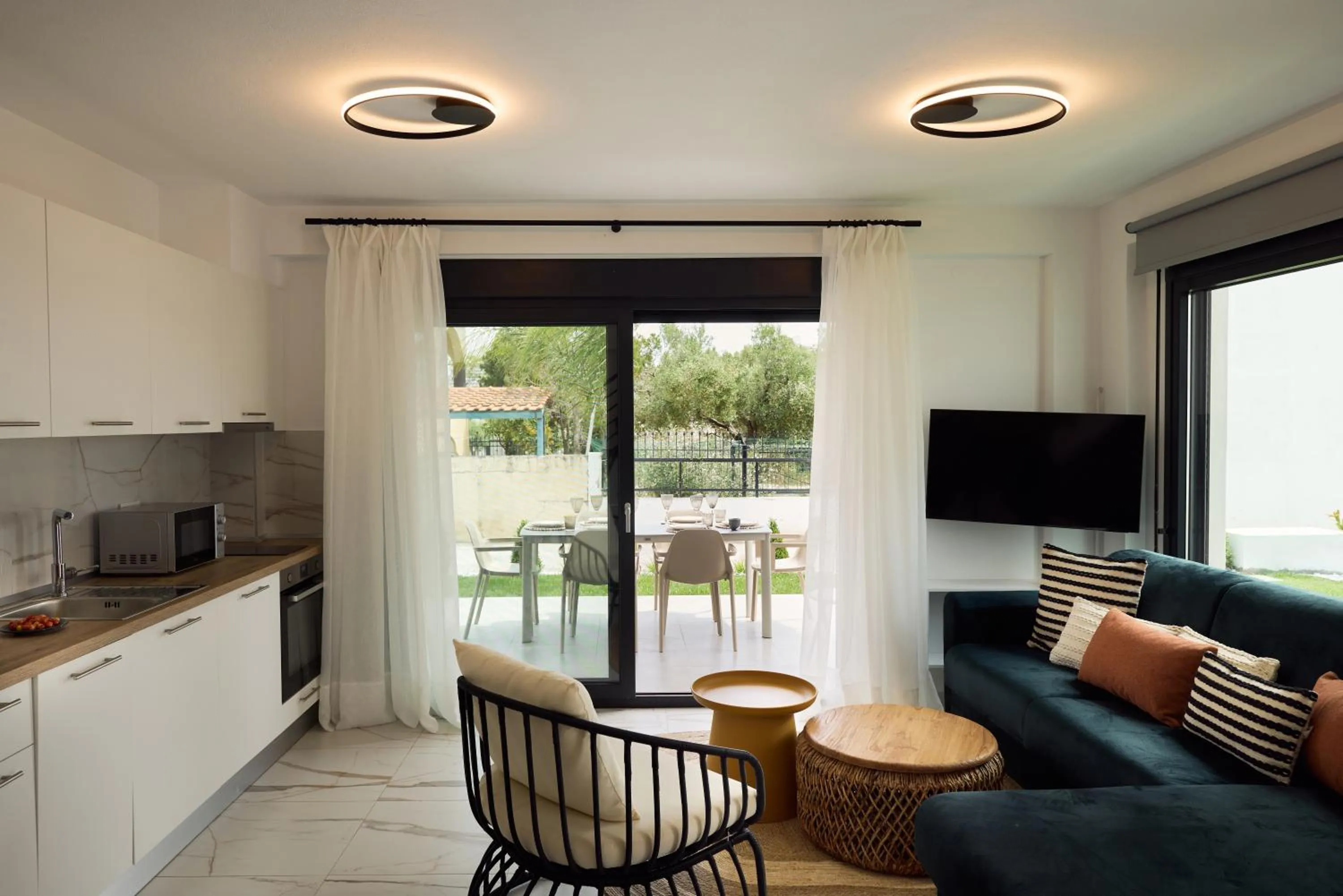 TV and multimedia in Argilos & Argilos Deluxe Residential Complexes