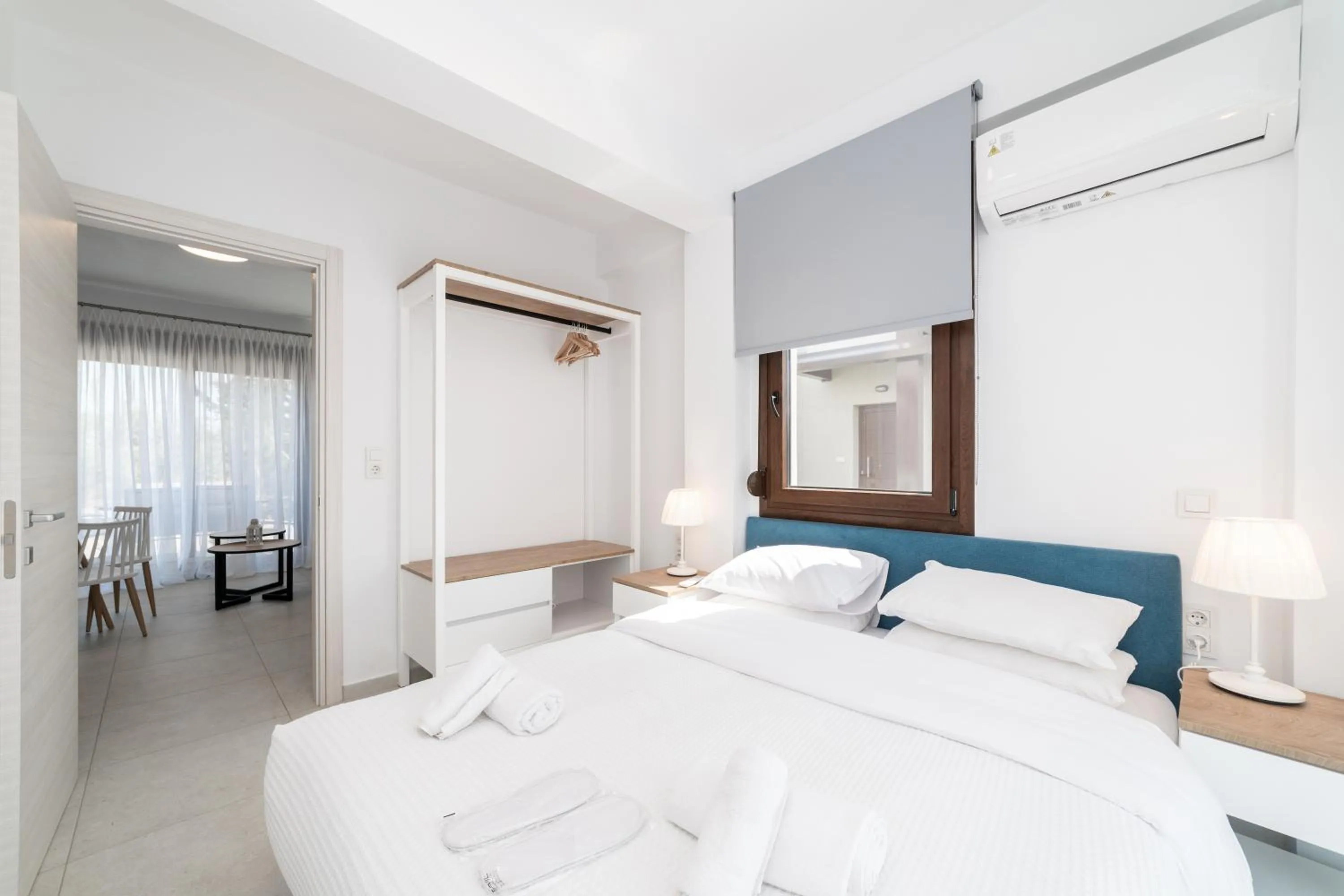 Bed in Argilos & Argilos Deluxe Residential Complexes