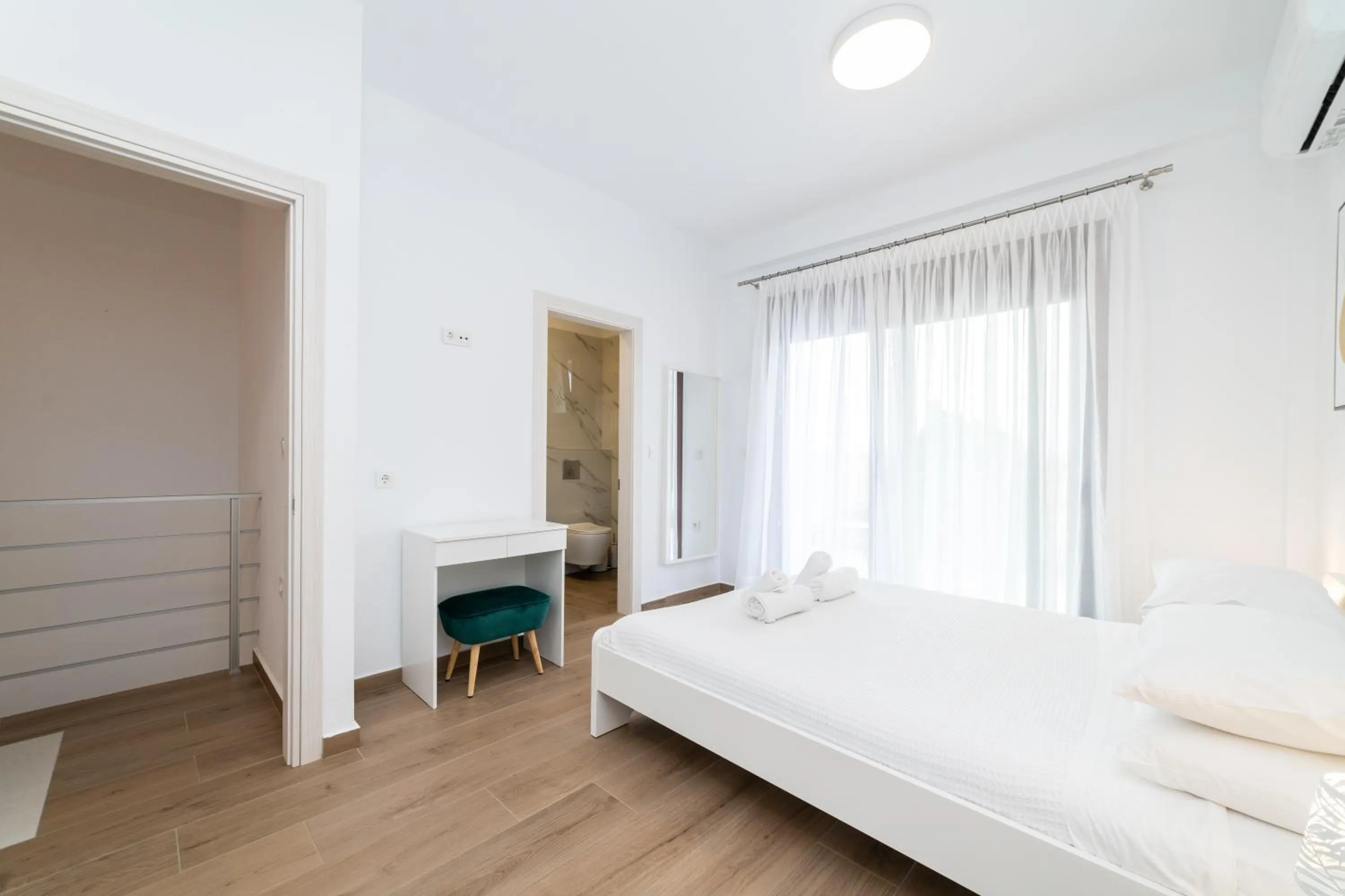 Bedroom, Bed in Argilos & Argilos Deluxe Residential Complexes