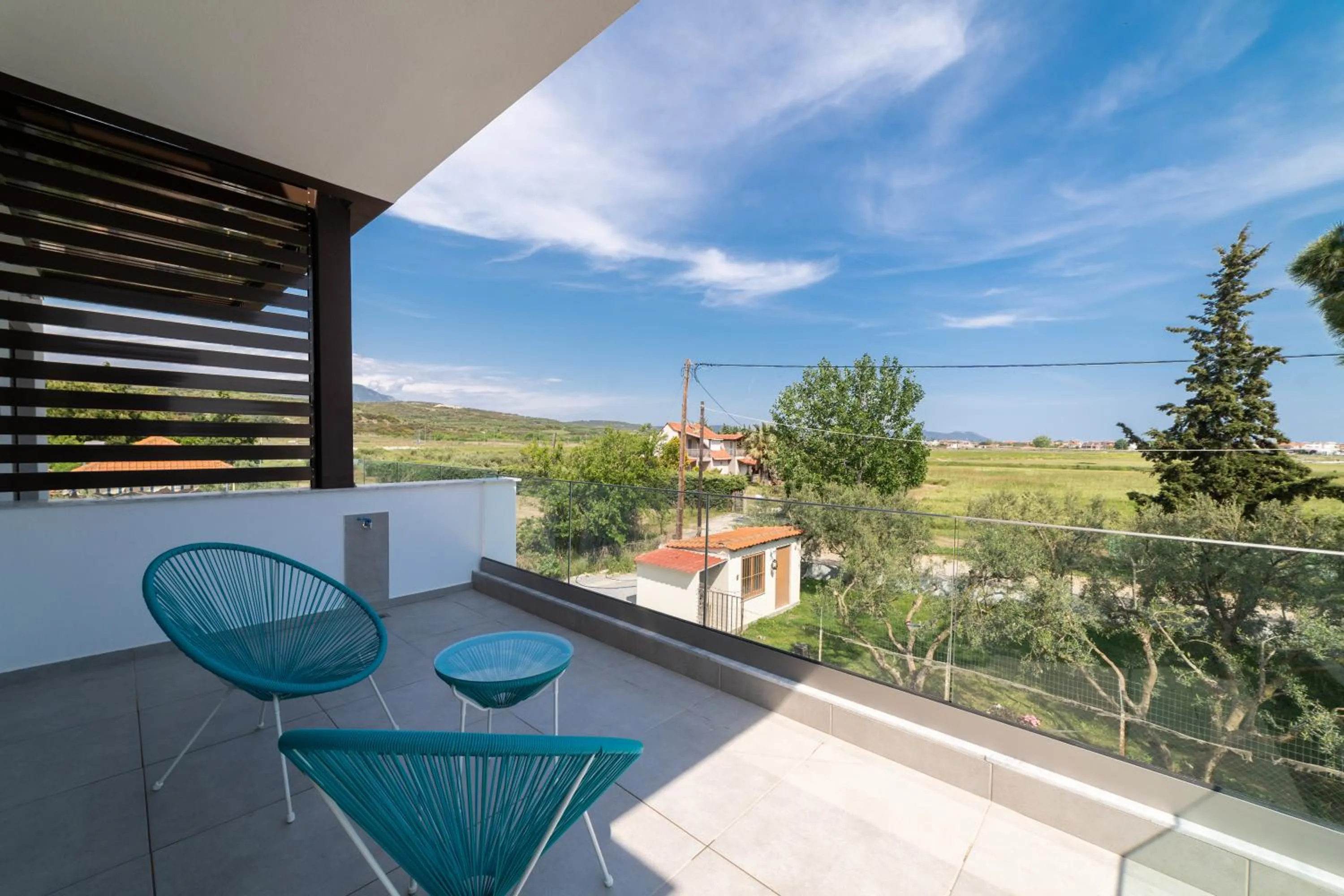 Patio in Argilos & Argilos Deluxe Residential Complexes