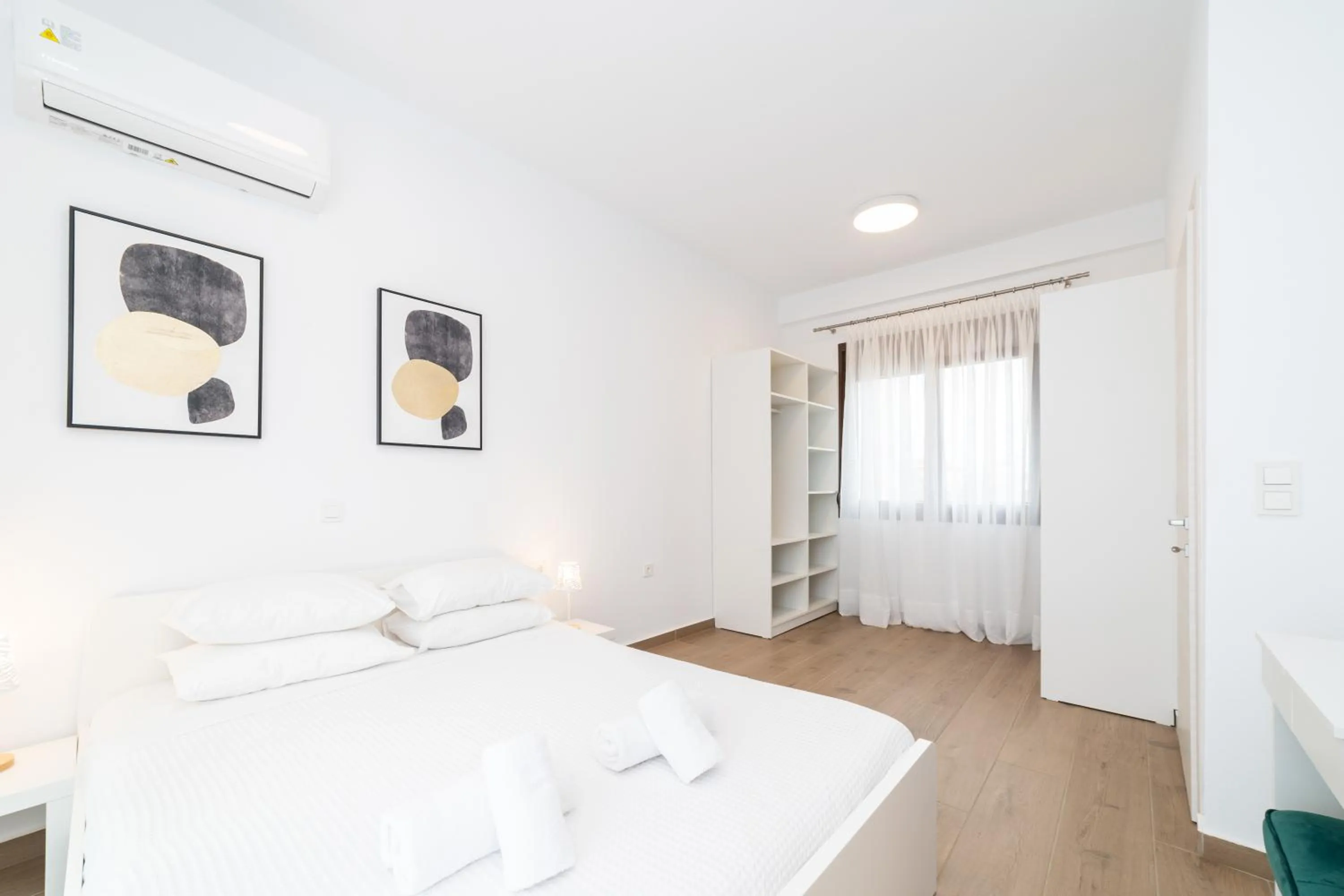 Bedroom, Bed in Argilos & Argilos Deluxe Residential Complexes