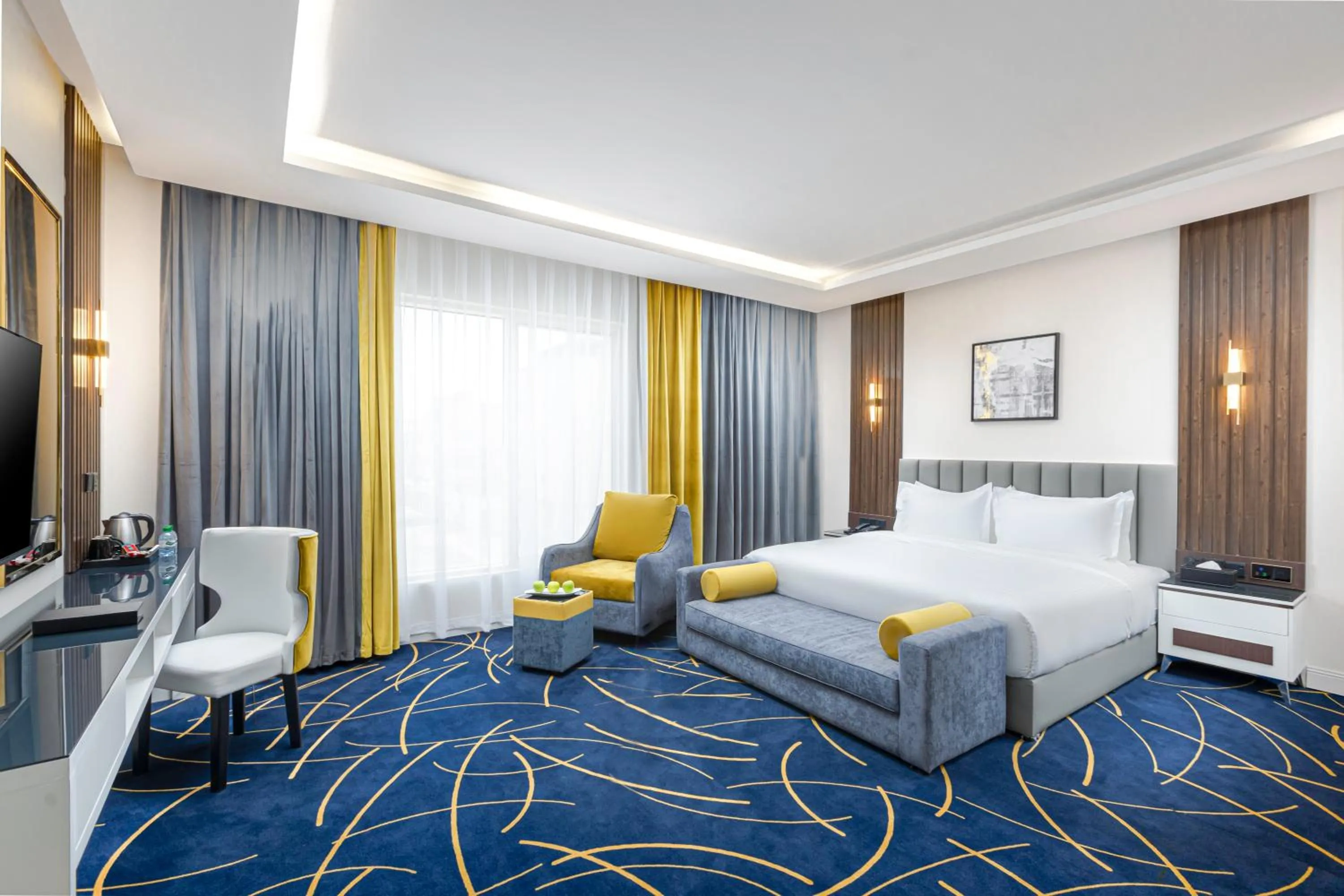 Bed in Jasmien Golden