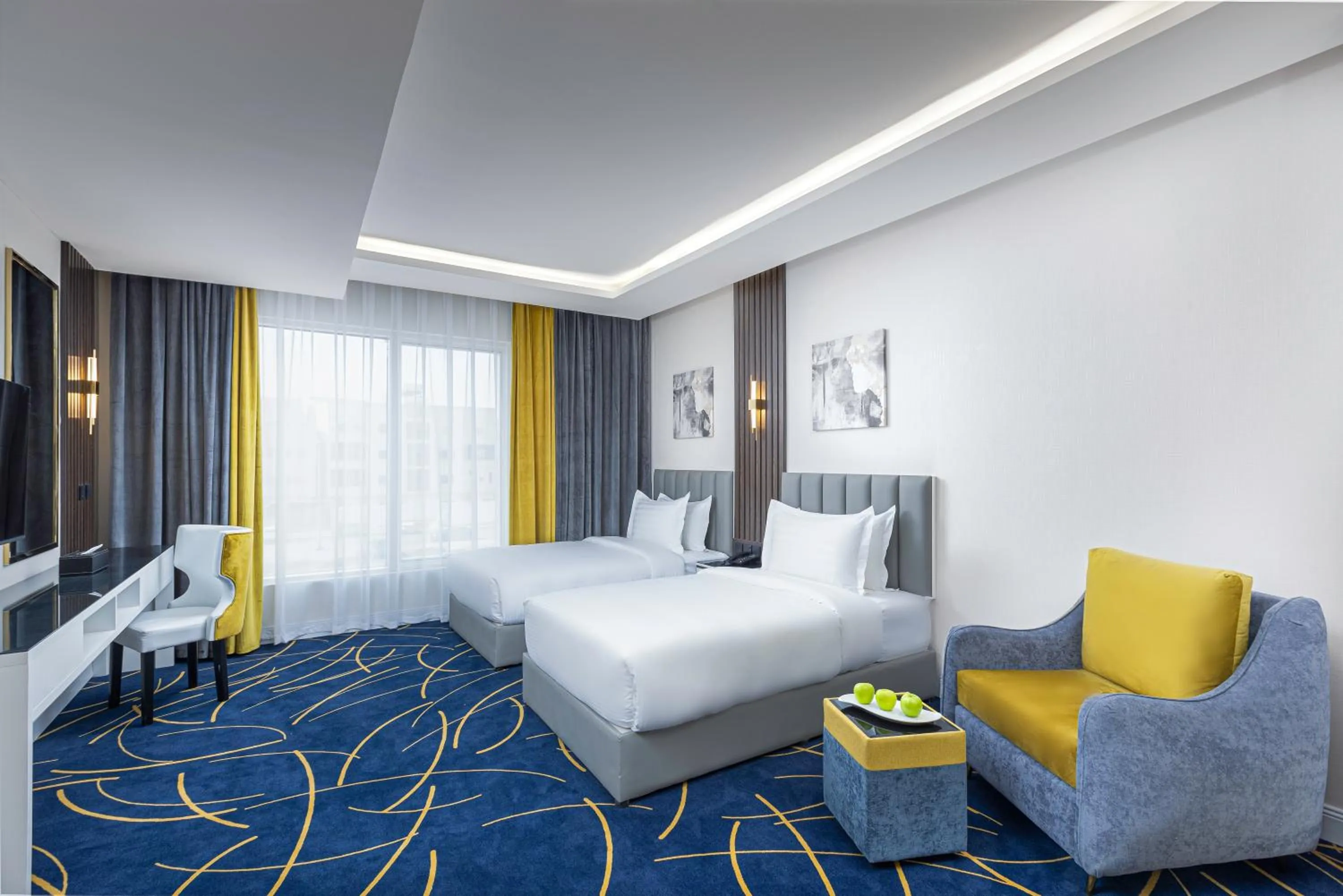 Bed in Jasmien Golden